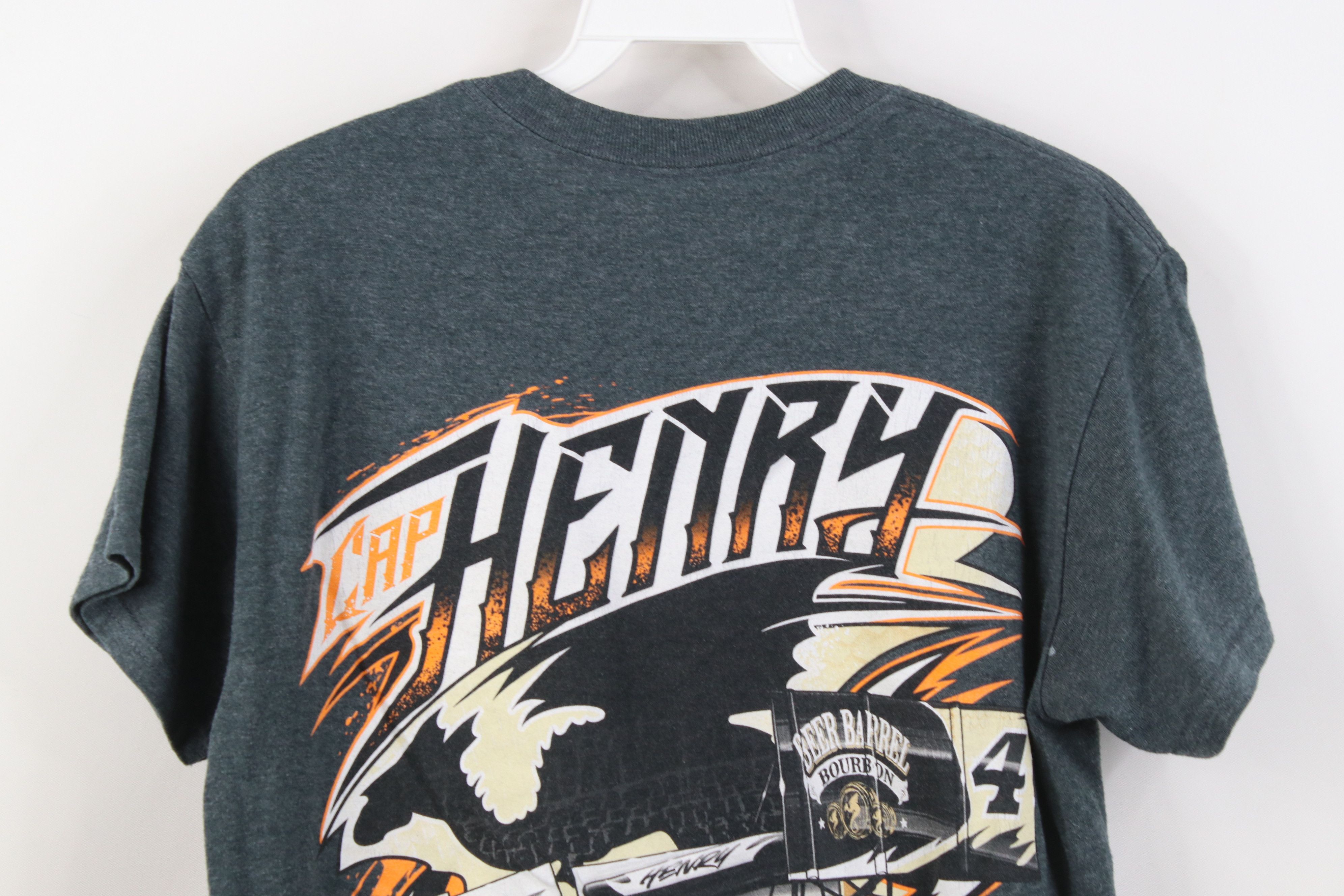 Vintage Vintage Y2K Henry Racing Short Sleeve T-Shirt Heather Gray Size US S / EU 44-46 / 1 - 13 Thumbnail