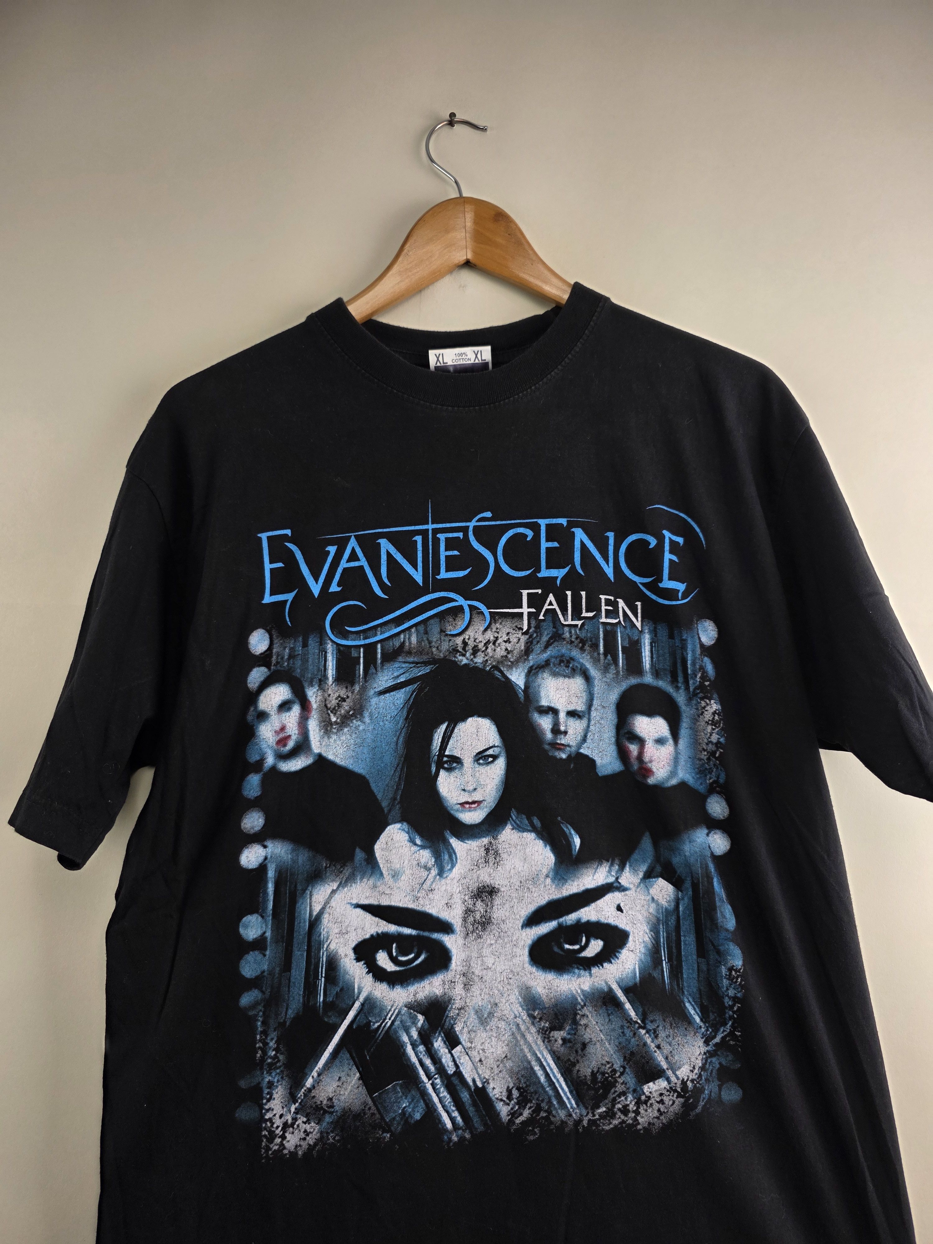 Band Tees × Vintage 2003 Evanescence Fallen XL 22.5" 29" Size US XL / EU 56 / 4 - 2 Thumbnail