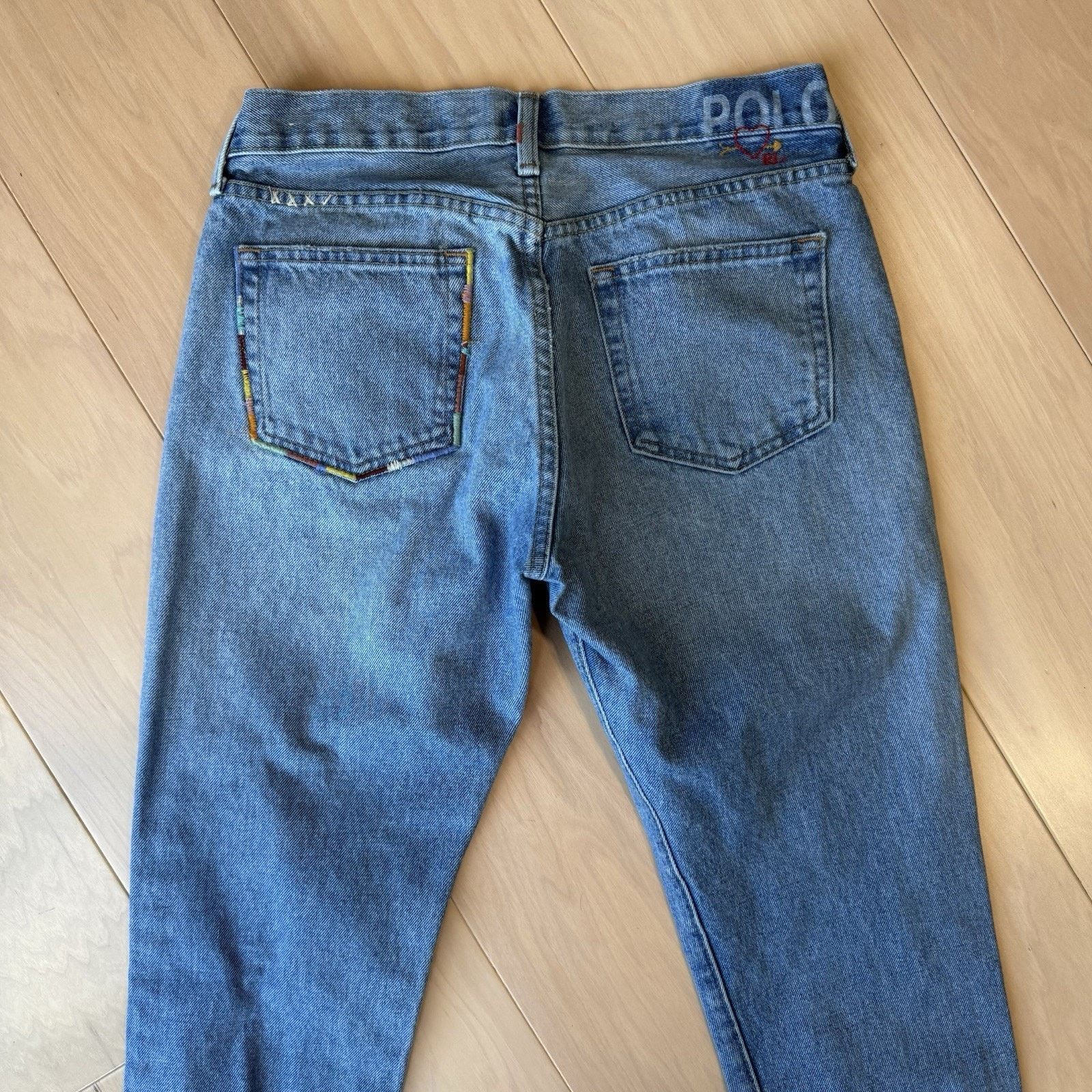 Polo Ralph Lauren Polo Ralph Lauren Jeans Women's 30 Blue Avery Boyfriend Size 30" / US 8 / IT 44 - 9 Thumbnail