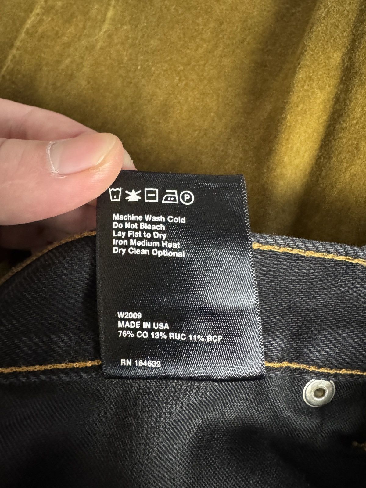 WARDROBE.NYC Wardrobe NYC Denim Pants Baggy Jeans Made in USA Size 28 Size 28" / US 6 / IT 42 - 7 Thumbnail
