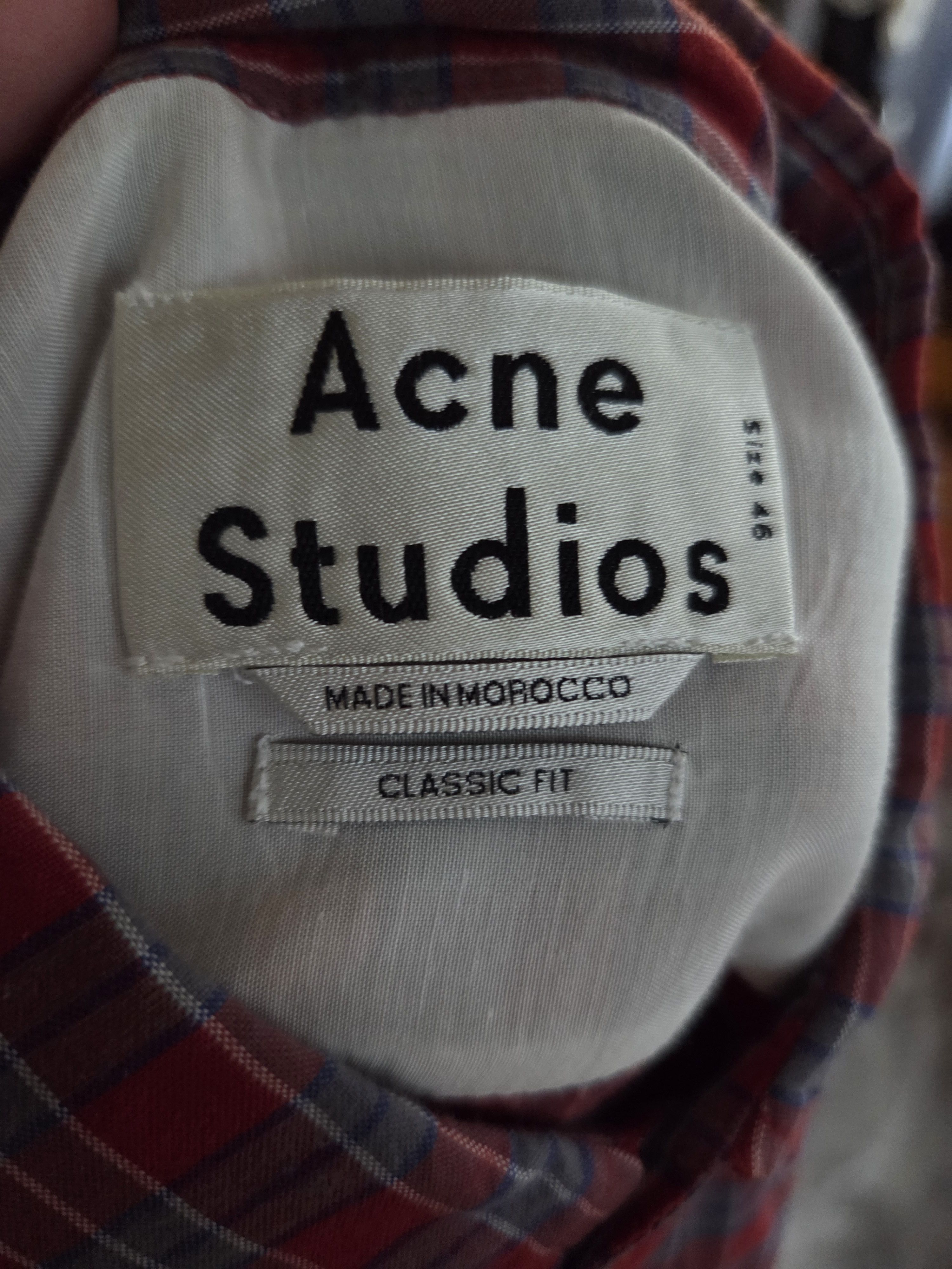 Acne Studios Isherwood Pyam Shirt Size US S / EU 44-46 / 1 - 3 Thumbnail