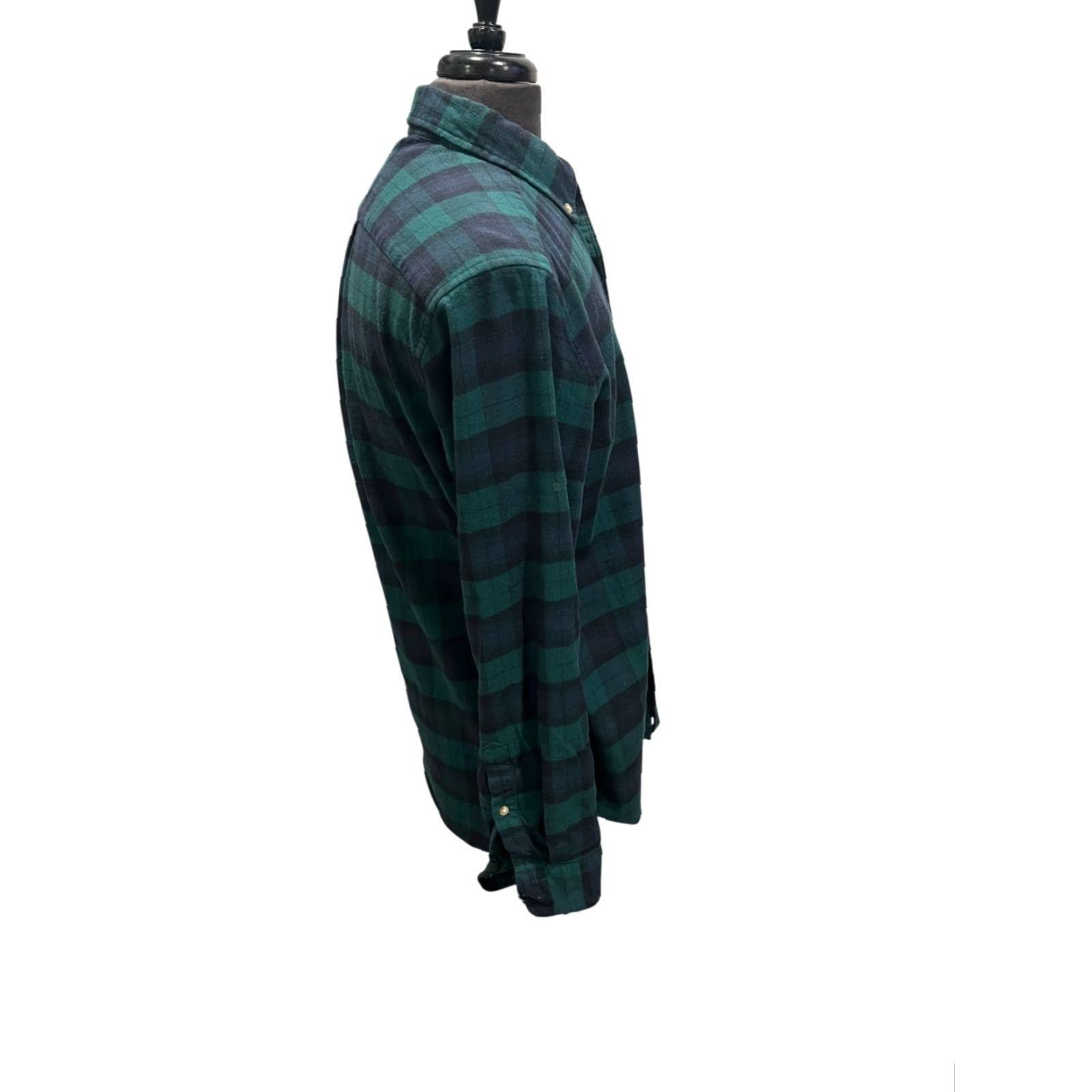 Vineyard Vines Vineyard Vines Mens Medium Green Blue Flannel Plaid Shirt Classic Fit Button-Up Shirt Mens Size US M / EU 48-50 / 2 - 4 Thumbnail