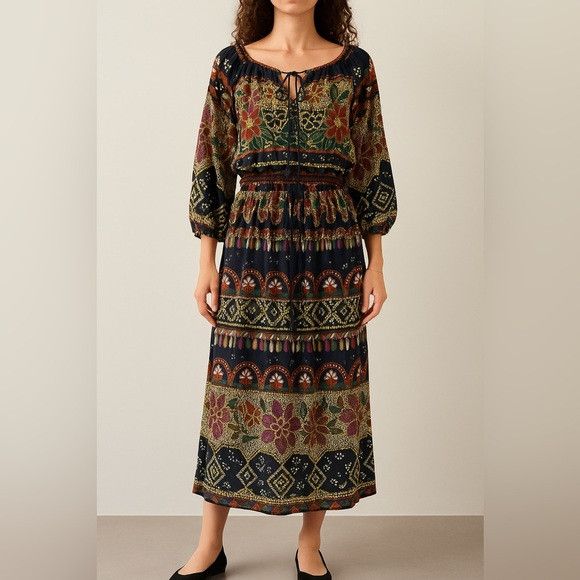 Farm Rio FARM Rio Boho Floral Two-Piece Set – Size P (S) Size S / US 4 / IT 40 - 1 Thumbnail