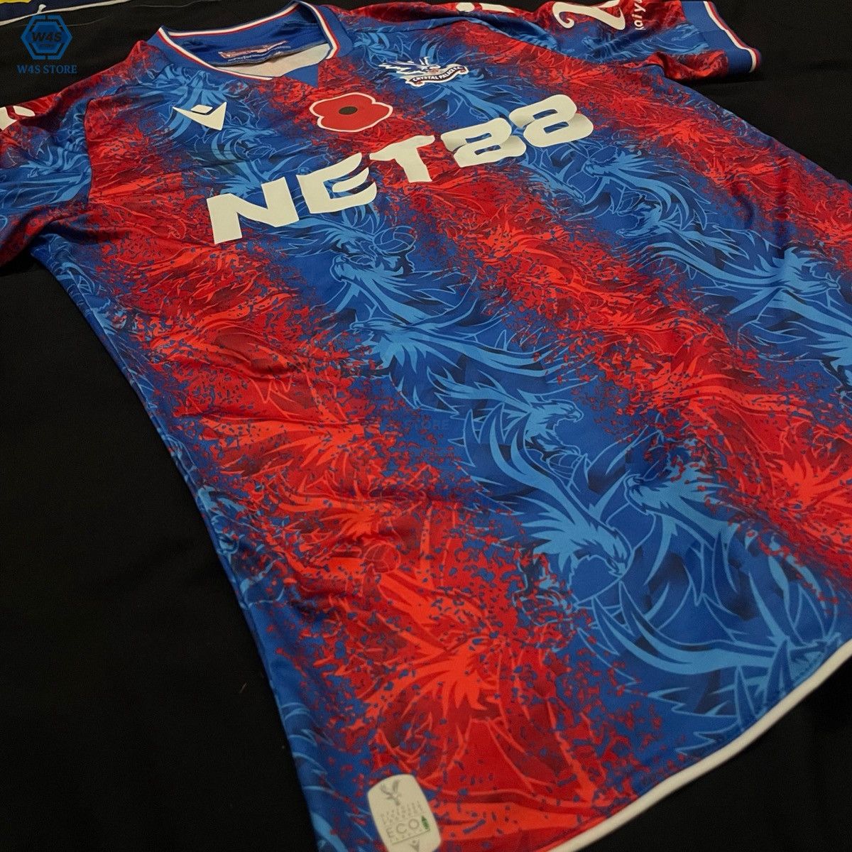 Macron Jersey Crystal Palace Home 2024/2025 Matchworn Size US M / EU 48-50 / 2 - 5 Thumbnail