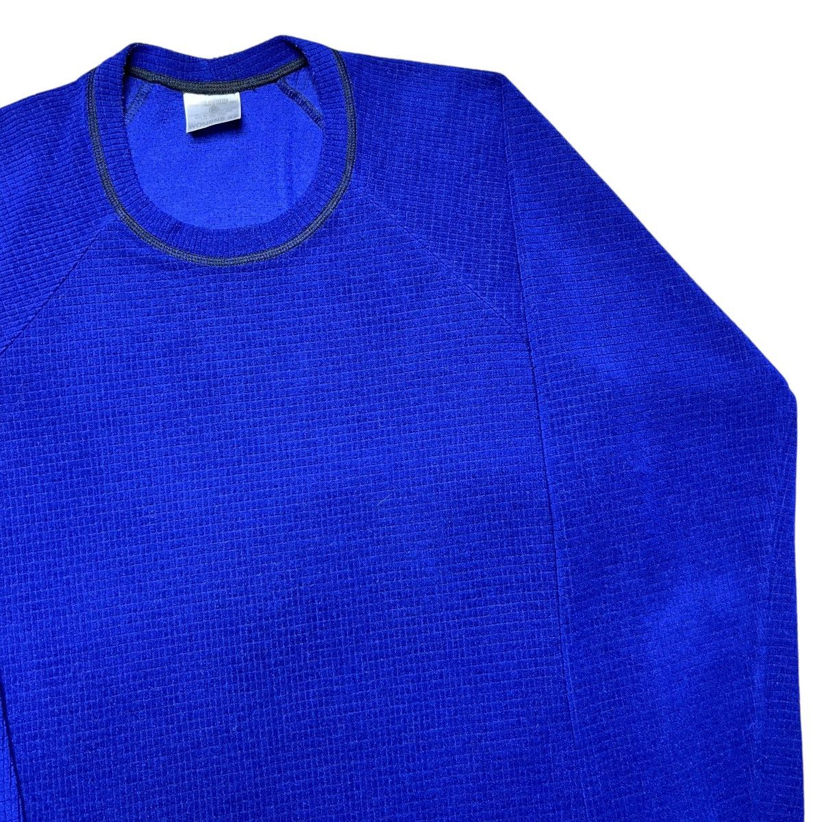 Melanzana Melanzana Micro Grid Dark Blue Polyester Pullover Crewneck Size M / US 6-8 / IT 42-44 - 15 Thumbnail