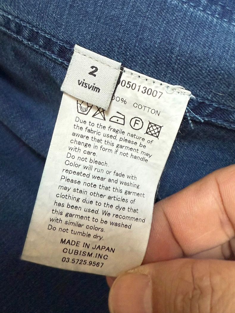 Visvim visvim size 2 Blue Dye Cashew Neck blazer 2505-Nextarrow Size 36R - 6 Thumbnail