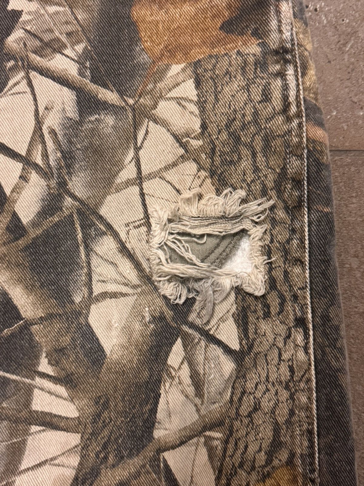 Wrangler Vintage 90s Wrangler Woodland Camo Fleece Lined Pants Size US 36 / EU 52 - 5 Thumbnail