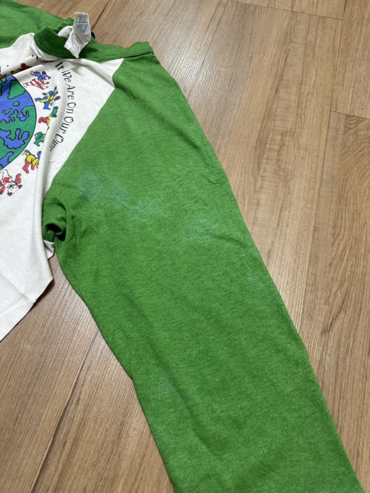 Grateful Dead × Vintage VINTAGE 90’S GRATEFUL DEAD 3Q TSHIRT Size US M / EU 48-50 / 2 - 4 Thumbnail