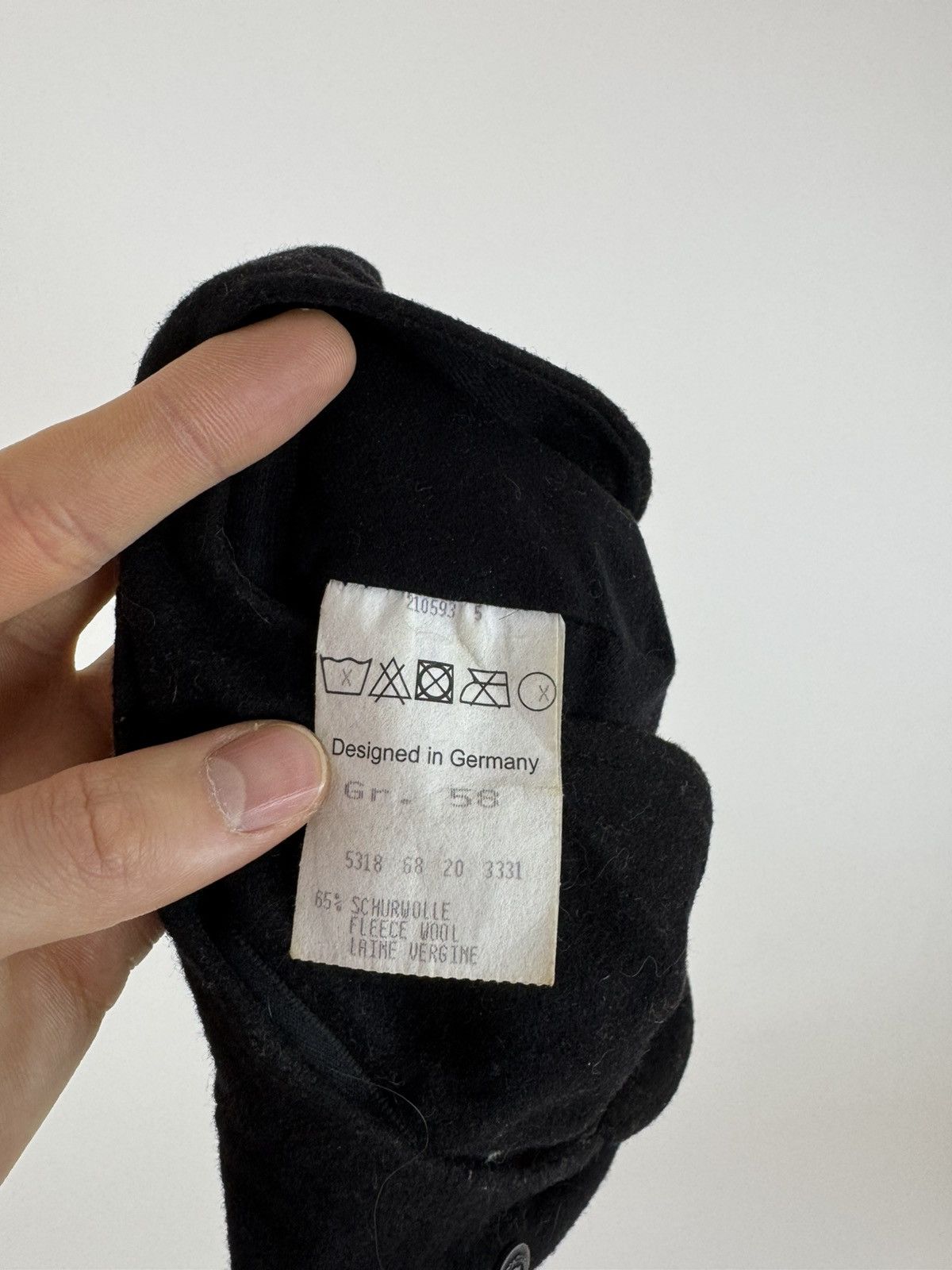 Bugatti × Designer × Vintage Bugatti Flat Cap Wool Hat Windstopper Windproof Size 56-58 Size ONE SIZE - 8 Thumbnail
