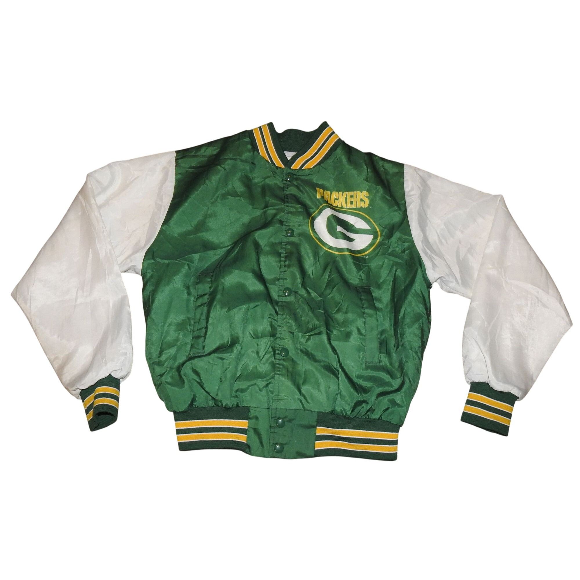 Chalk Line Vintage 90s Green Bay Packers Fanimation Chalkline Jacket YO Size US XL / EU 56 / 4 - 2 Thumbnail