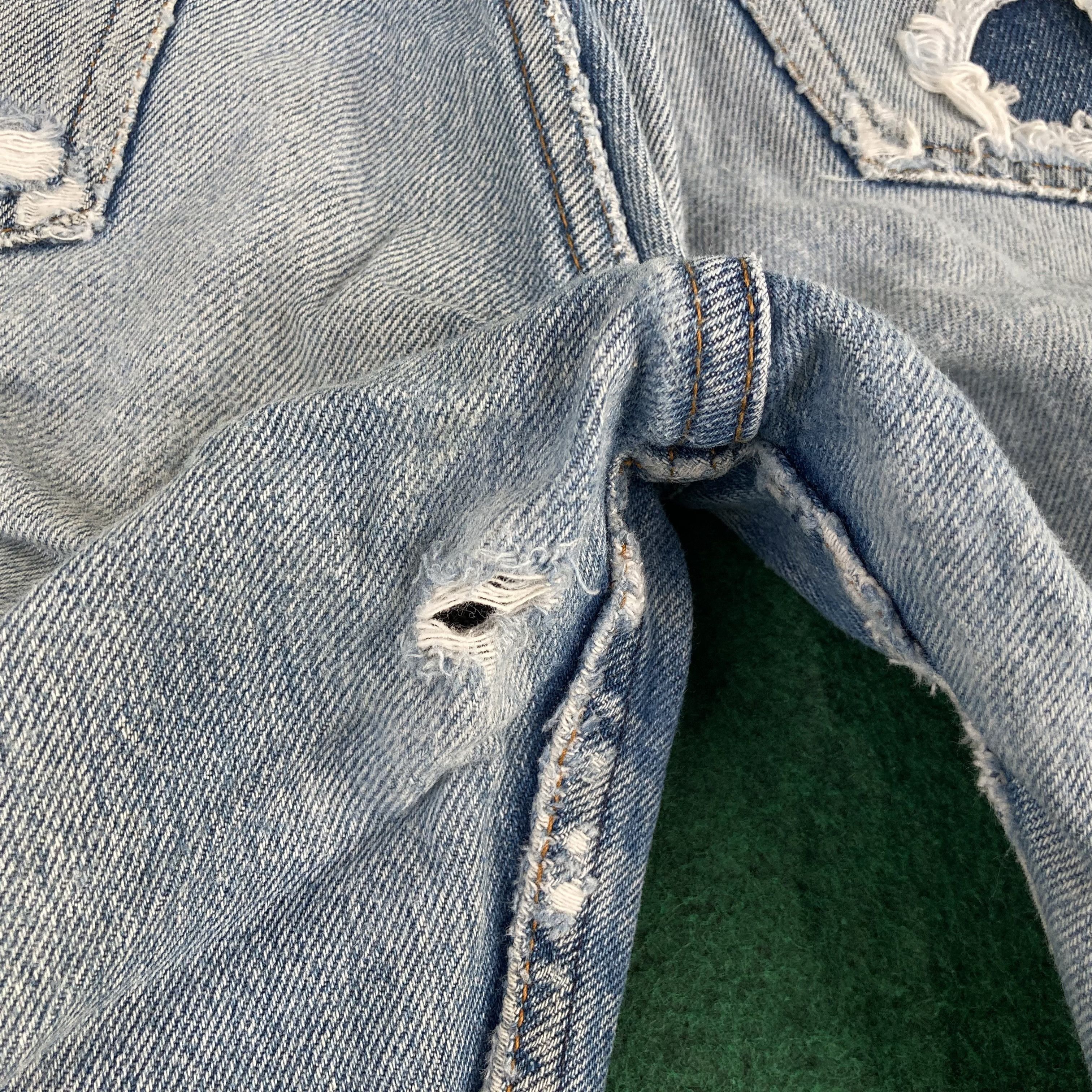 Levi's × Vintage Vintage Levis 501 Short Sz 30 Jorts Jeans Size US 30 / EU 46 - 9 Thumbnail
