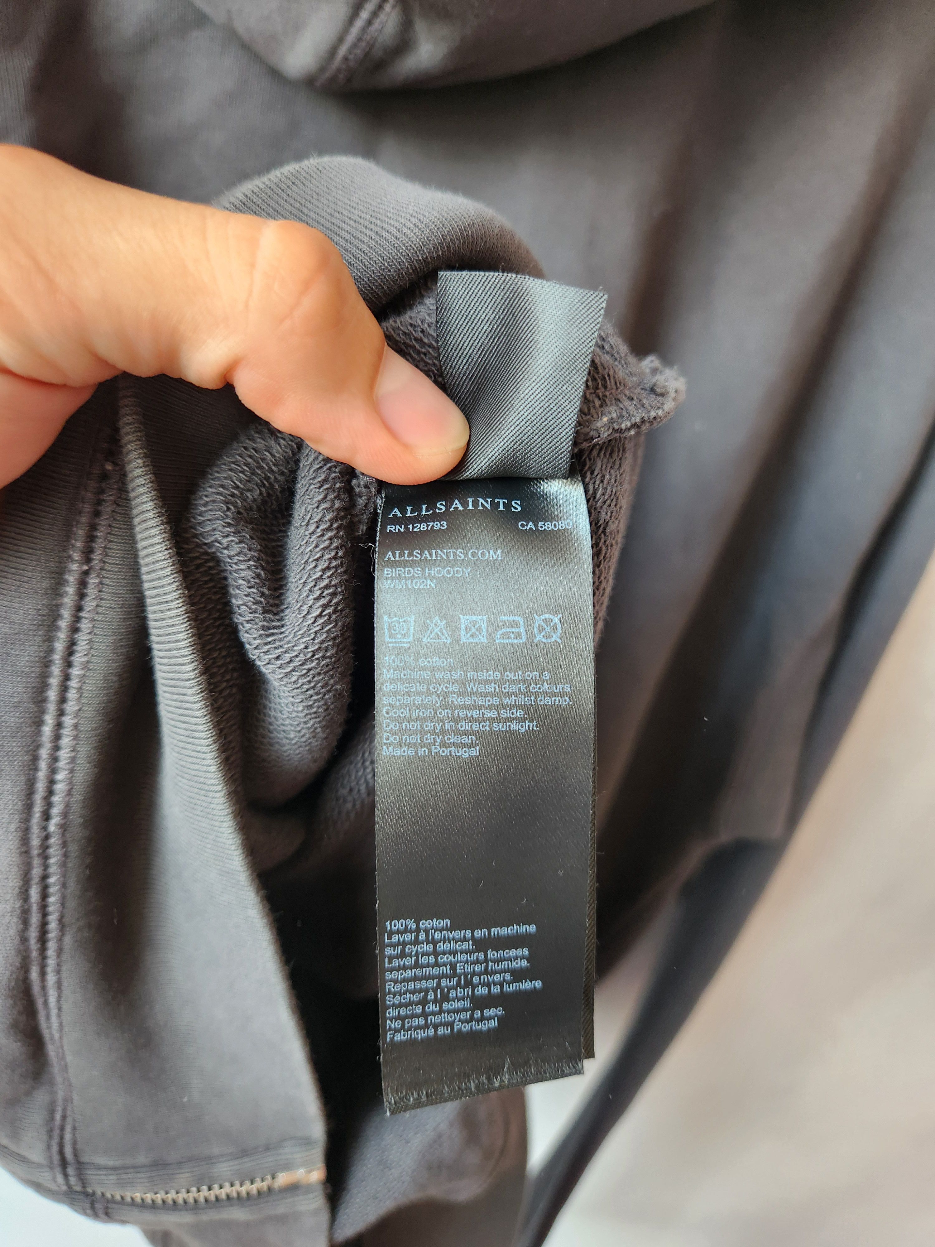 Allsaints Allsaints bird zip up hoody S Size S / US 4 / IT 40 - 9 Thumbnail