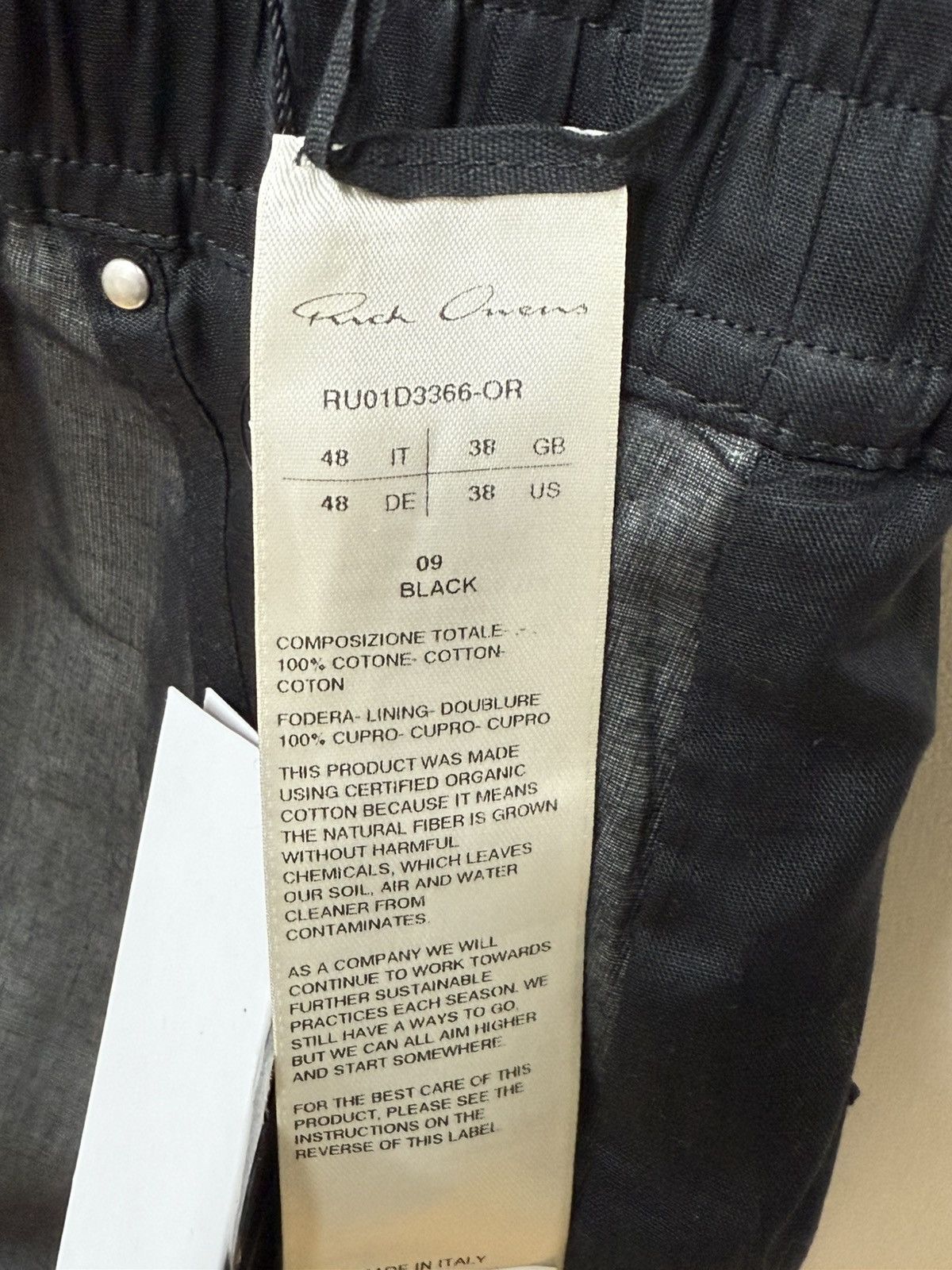 Rick Owens Rick Owens wide bela pants Size US 32 / EU 48 - 5 Thumbnail