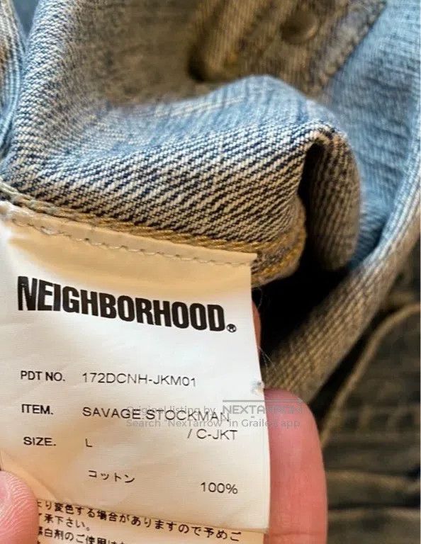 Neighborhood Neighborhood Denim Jacket, Jacket Size US L / EU 52-54 / 3 - 4 Thumbnail