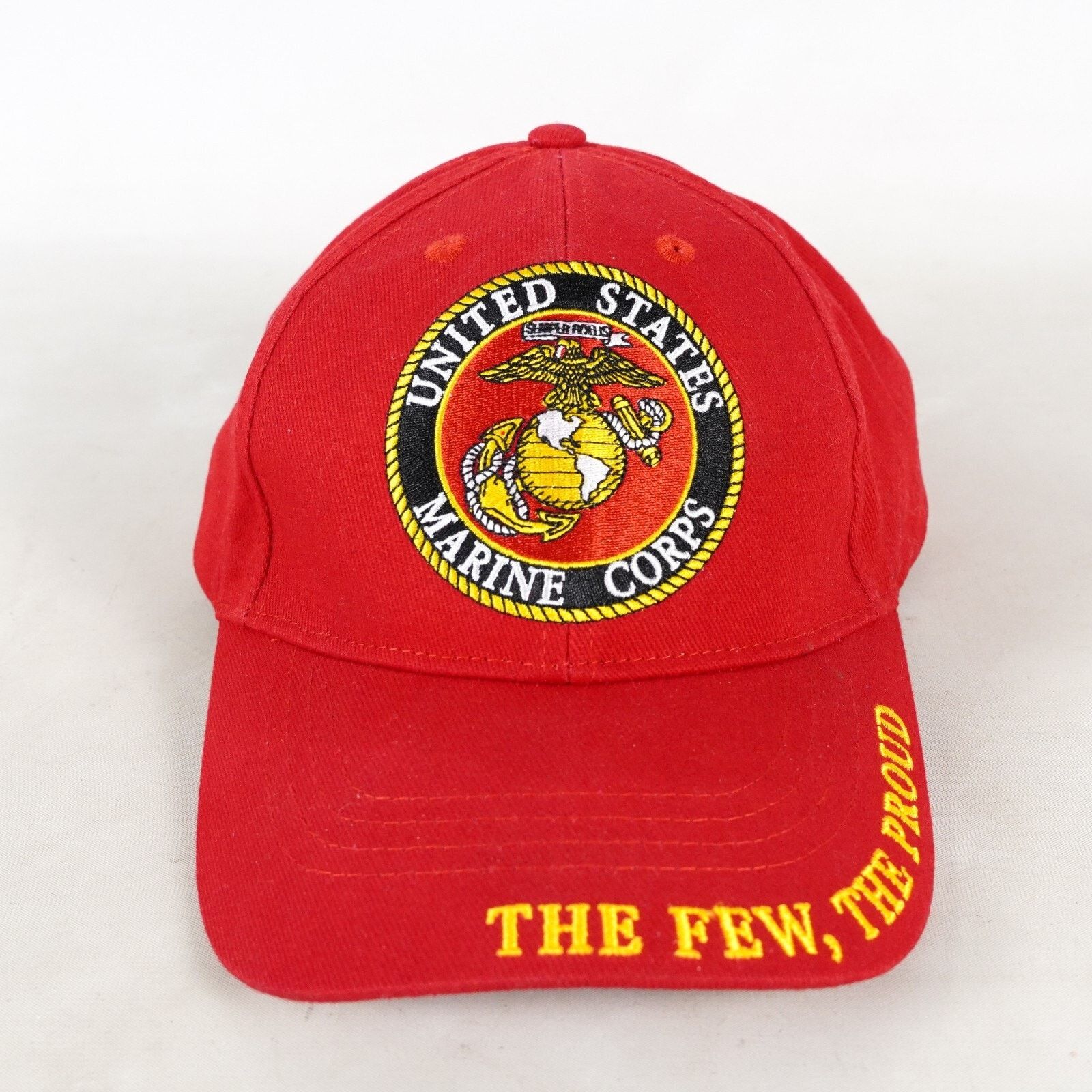 Other United States Marine Corps Military Hat Cap Strapback Red Size ONE SIZE - 2 Thumbnail