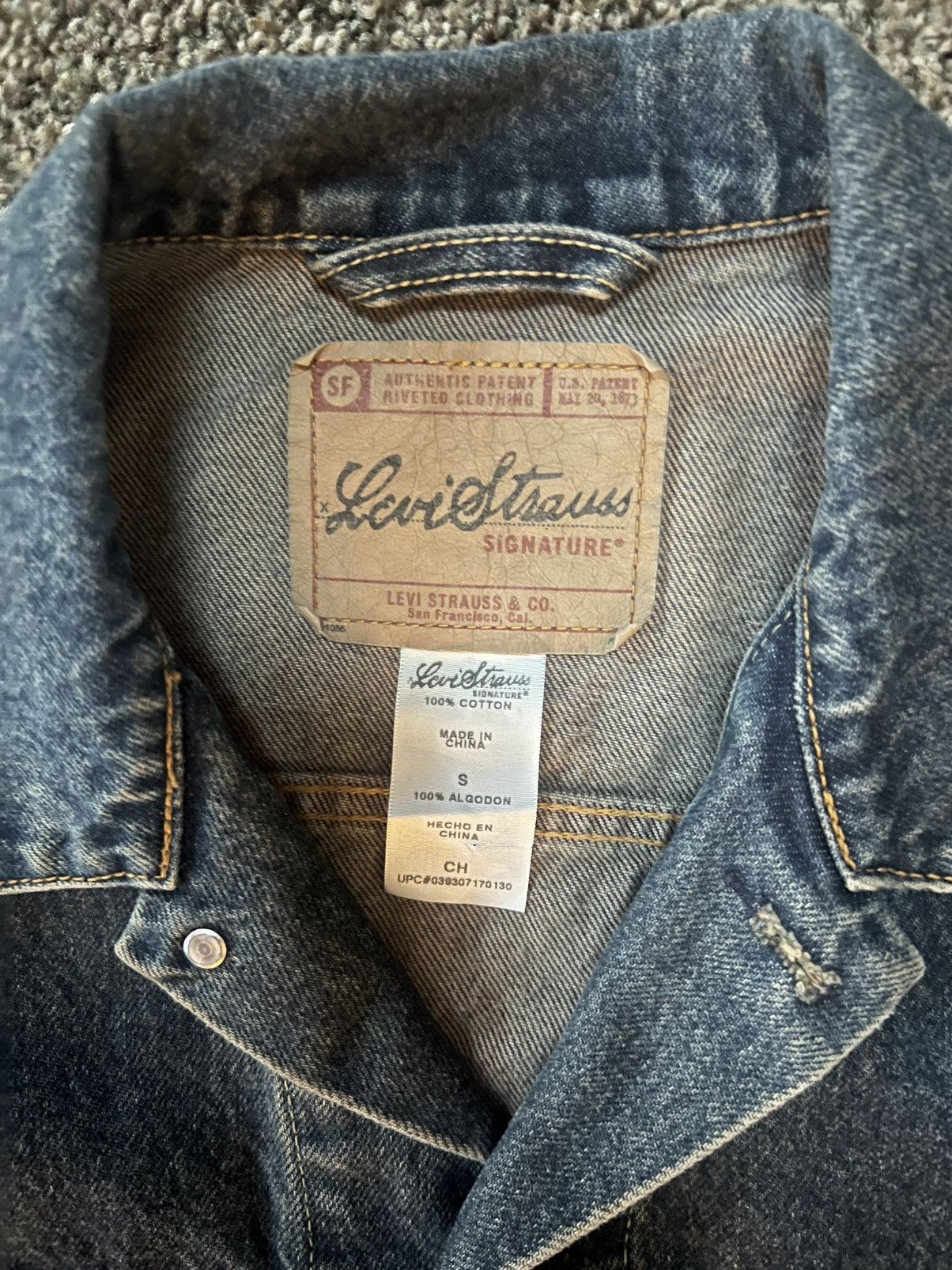Levi's Vintage Clothing Levis denim jacket Size US S / EU 44-46 / 1 - 3 Thumbnail