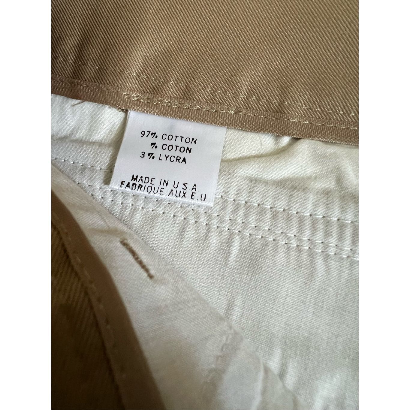 Theory THEORY Low-Rise Beige Cotton Twill Flare Leg Pants w/ Pocket Size 34" / US 12 / IT 48 - 5 Thumbnail