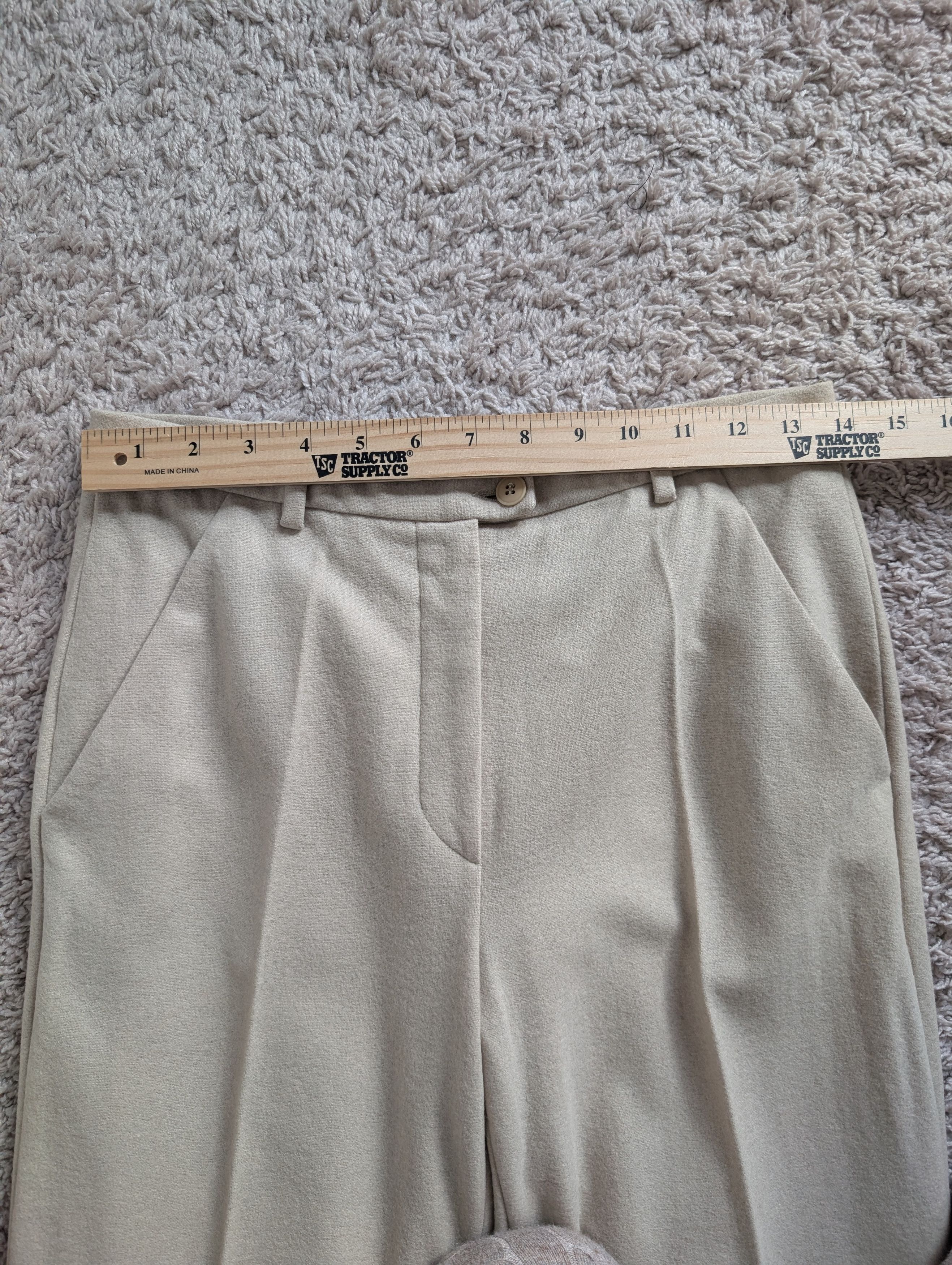Miu Miu RARE Archival MIU MIU Vintage 90s Tailored Wool Trousers. Size 27" / US 4 / IT 40 - 5 Thumbnail
