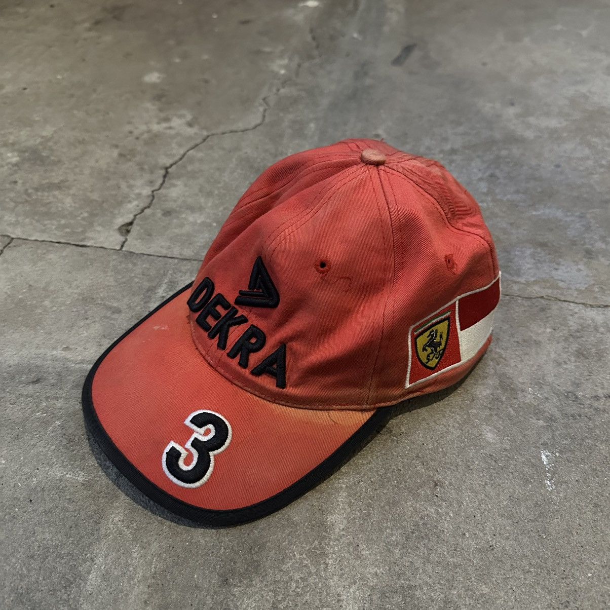 Ferrari Vintage Ferrari Cap 1999 dekra Schumacher formula one Size ONE SIZE - 1 Thumbnail
