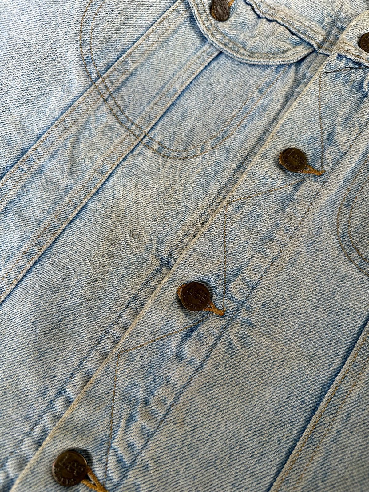 Lee × Vintage Vintage Lee Storm Rider Denim Jacket Size US S / EU 44-46 / 1 - 6 Thumbnail