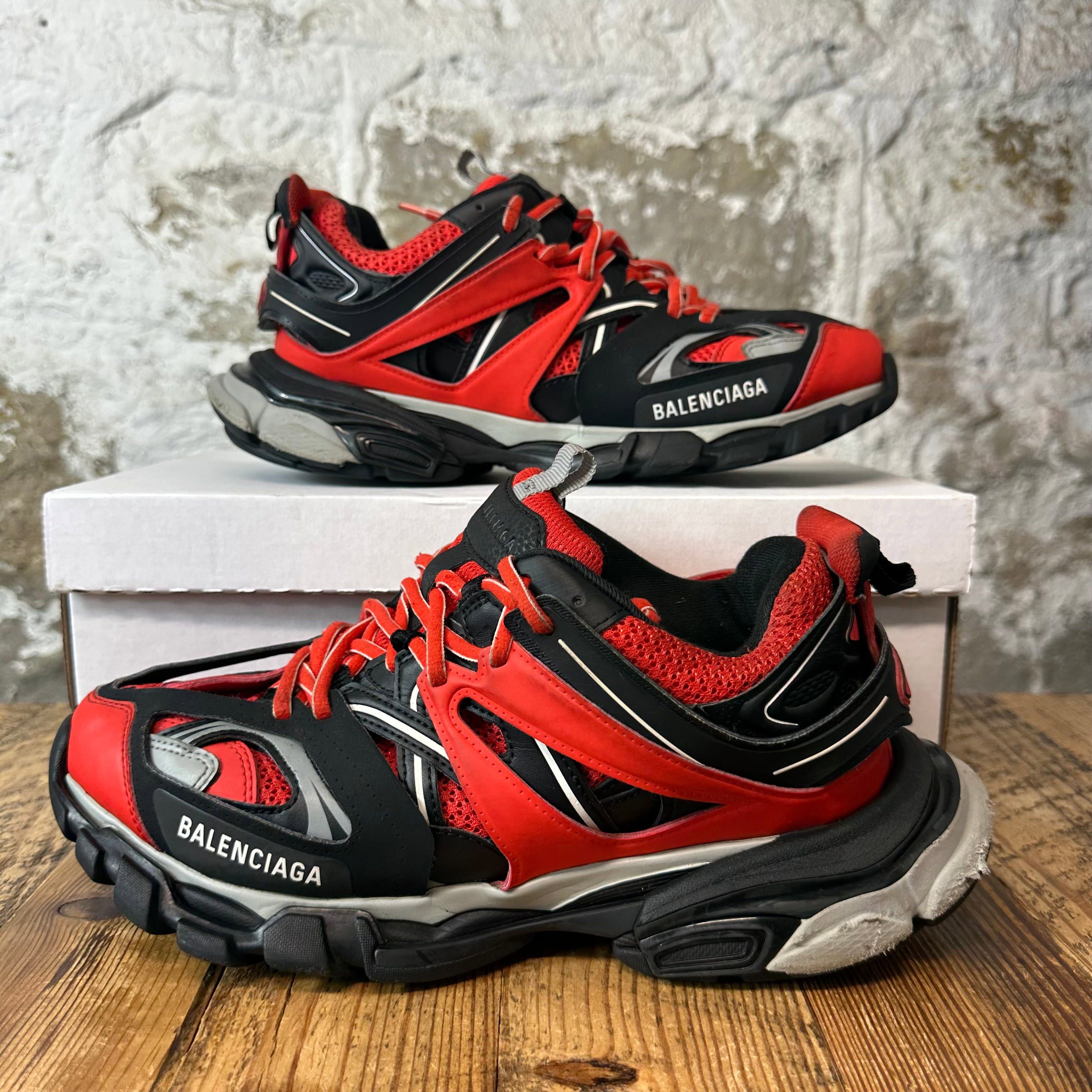 Balenciaga balenciaga track 1 red black | Grailed