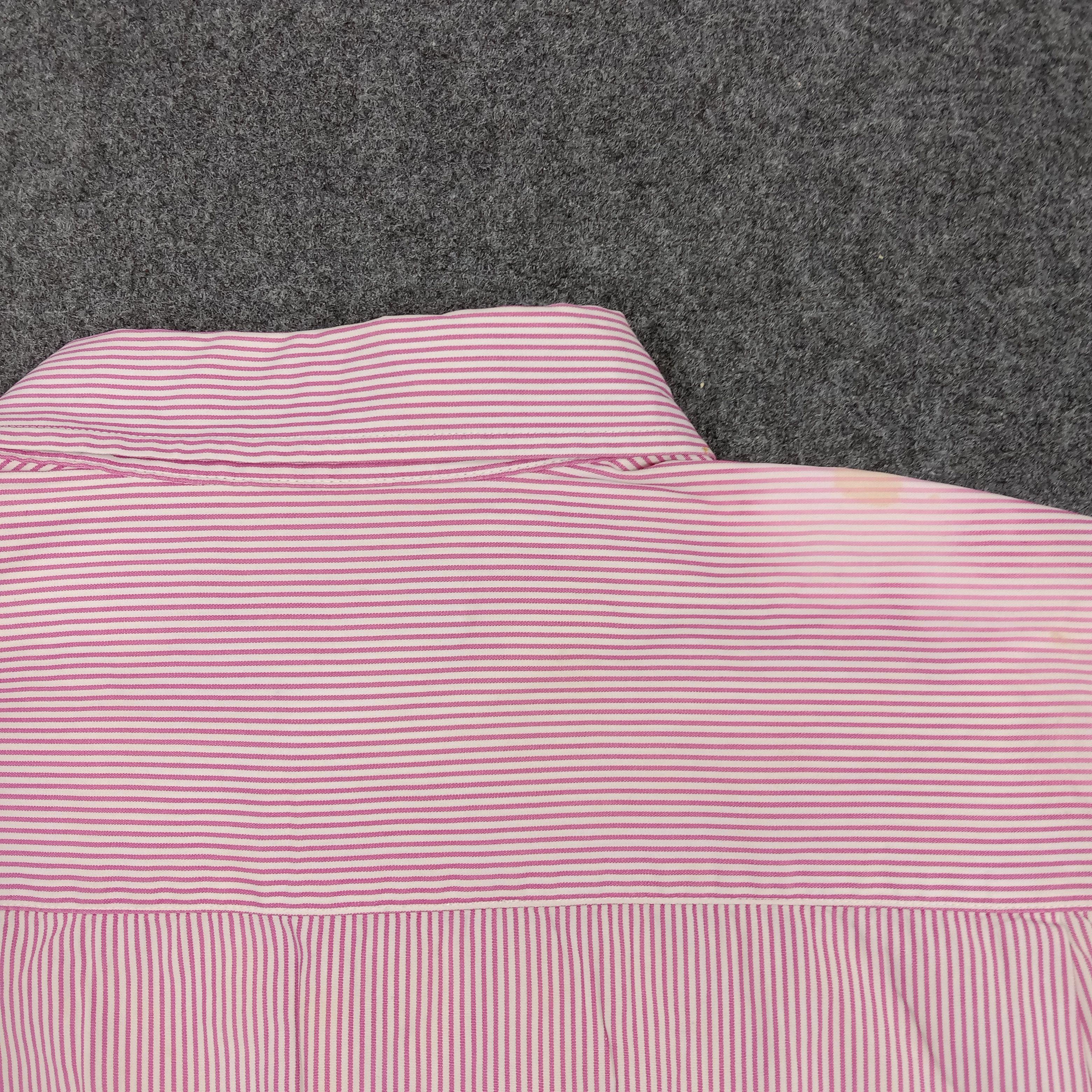 Issey Miyake Issey Miyake Japanese Designer Striped Shirt C294N73 Size US M / EU 48-50 / 2 - 6 Thumbnail