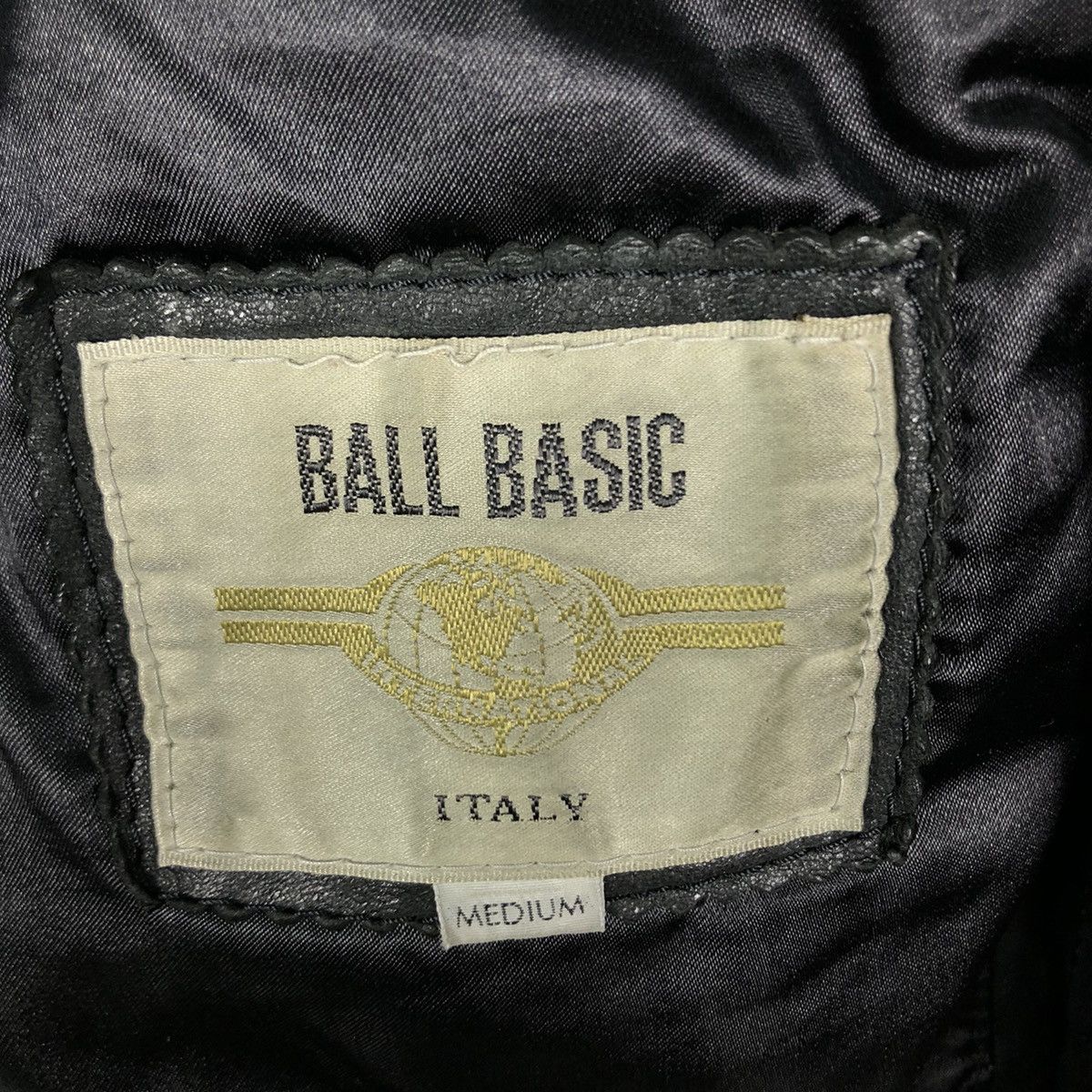 Issey Miyake 🔥Vintage Genuine Biker Leather Jacket Ball Basic Japan Size US M / EU 48-50 / 2 - 19 Thumbnail