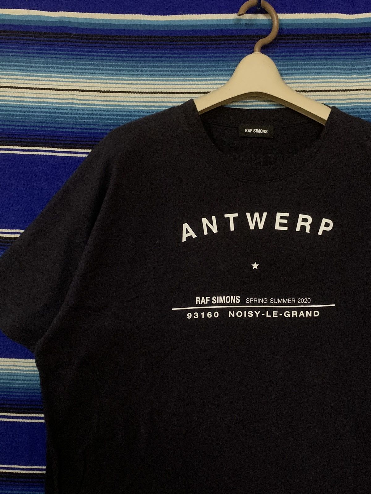 Raf Simons SS20 RAF Simon Antwerp Tour T-shirt Size L Size US L / EU 52-54 / 3 - 5 Thumbnail
