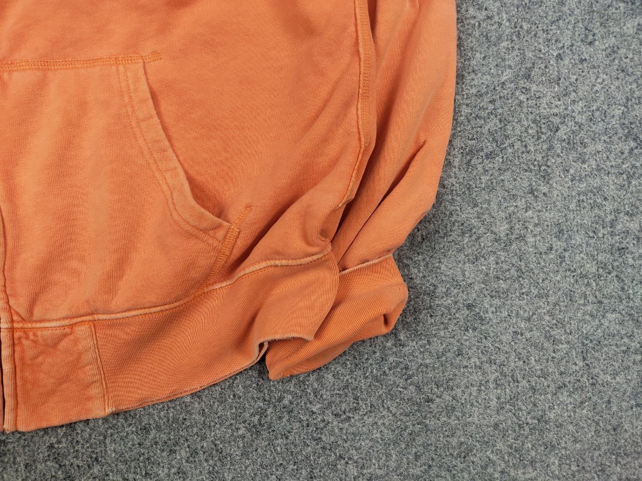Polo Ralph Lauren Vintage 90's Polo Ralph Lauren RRL Zip Orange Faded Hoodie Size US L / EU 52-54 / 3 - 6 Thumbnail