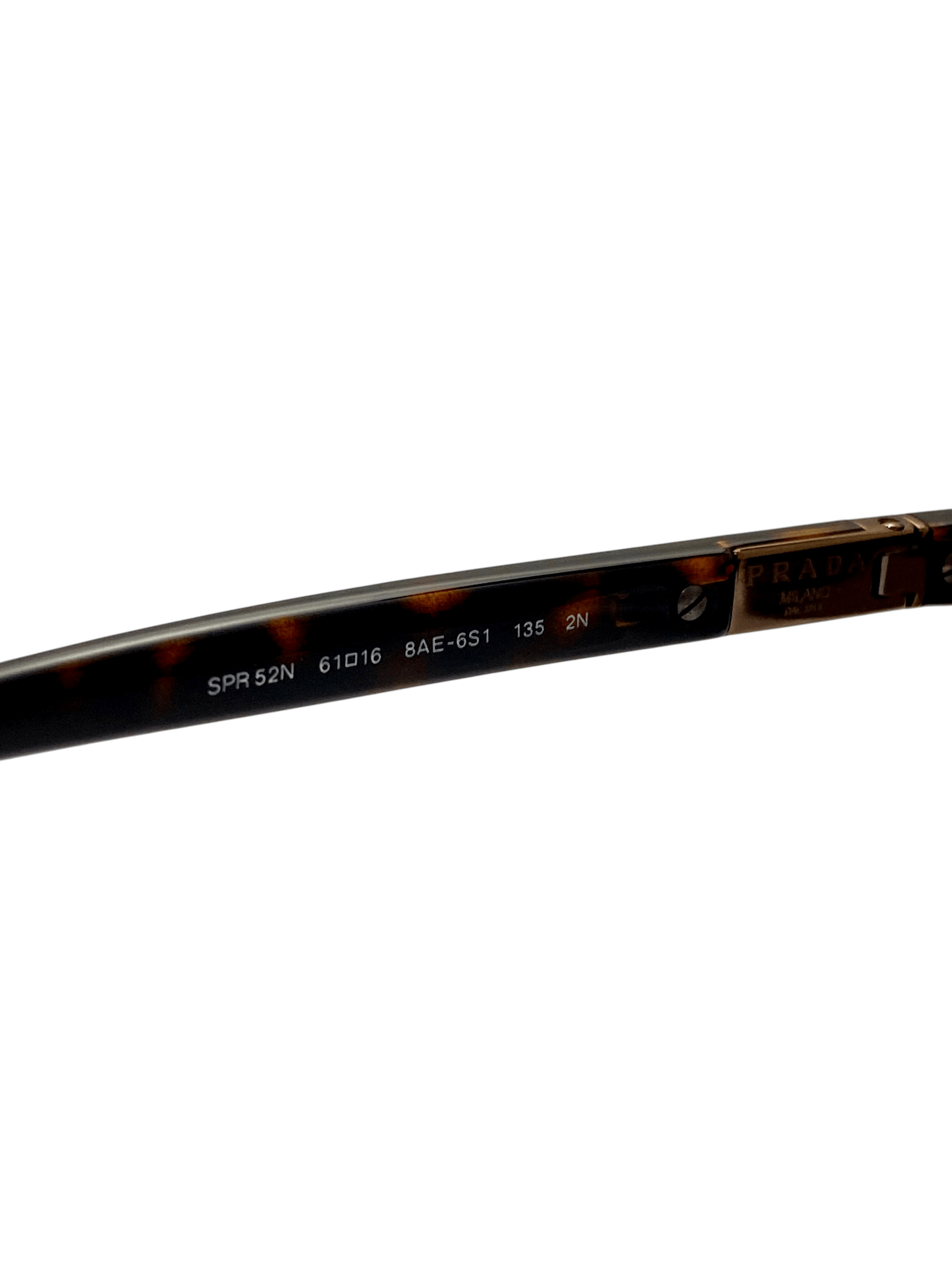 Prada Prada Logo Rectangular Aviator Sunglasses Vintage Y2K Size ONE SIZE - 9 Thumbnail