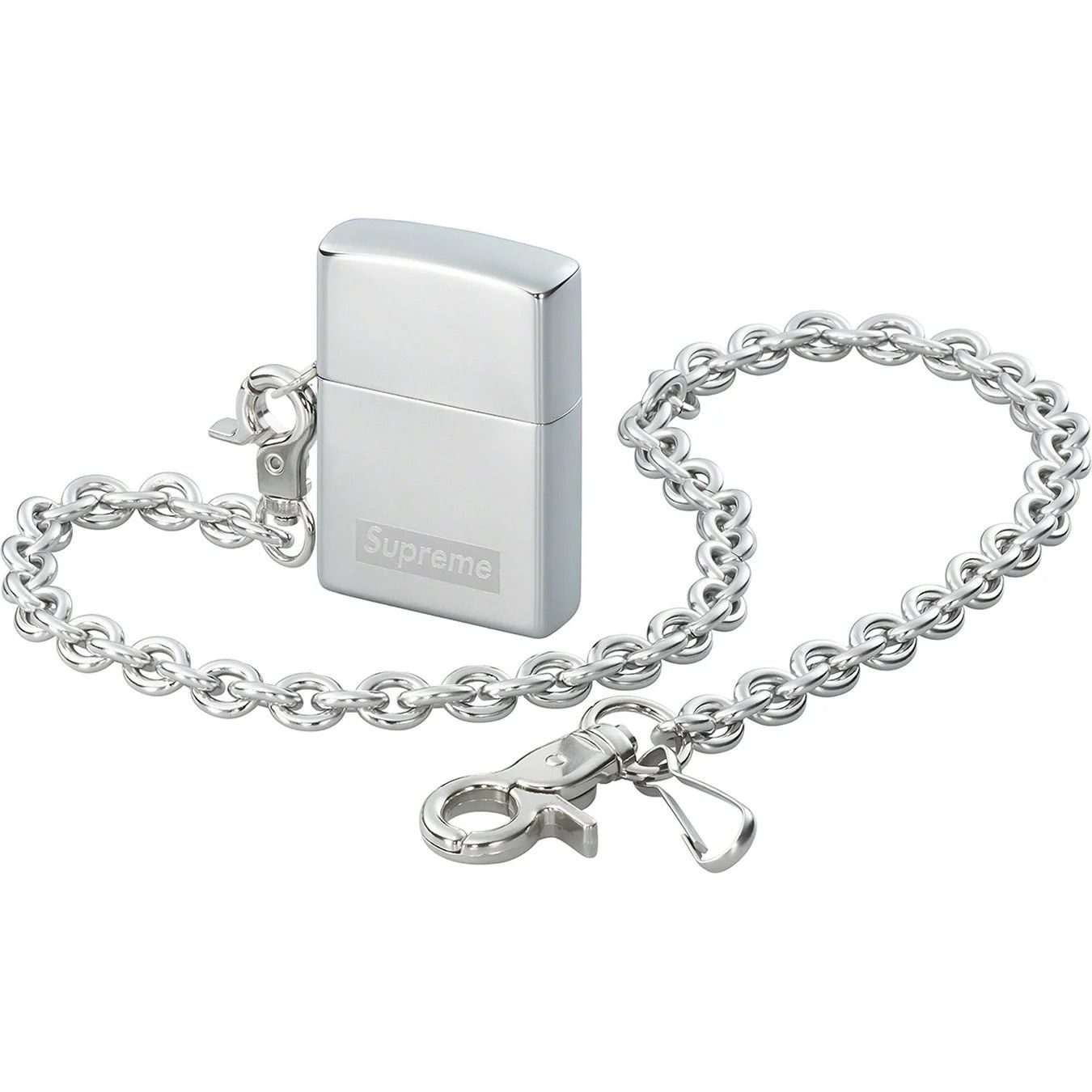 Supreme Supreme Silver Chain License Plate Frame | Grailed
