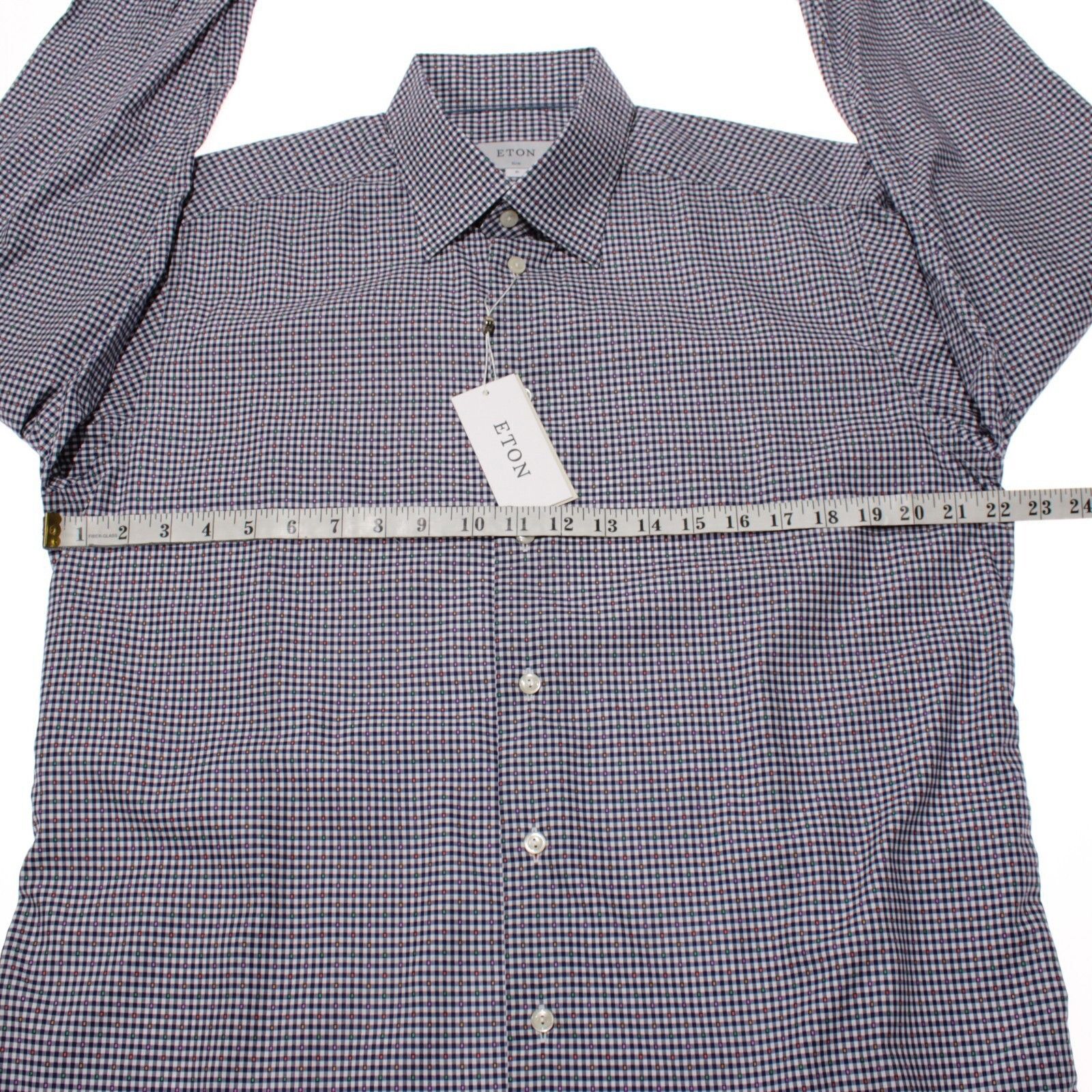 Eton Eton New with tags Shirt Size XL US In Blue Size US XL / EU 56 / 4 - 4 Thumbnail