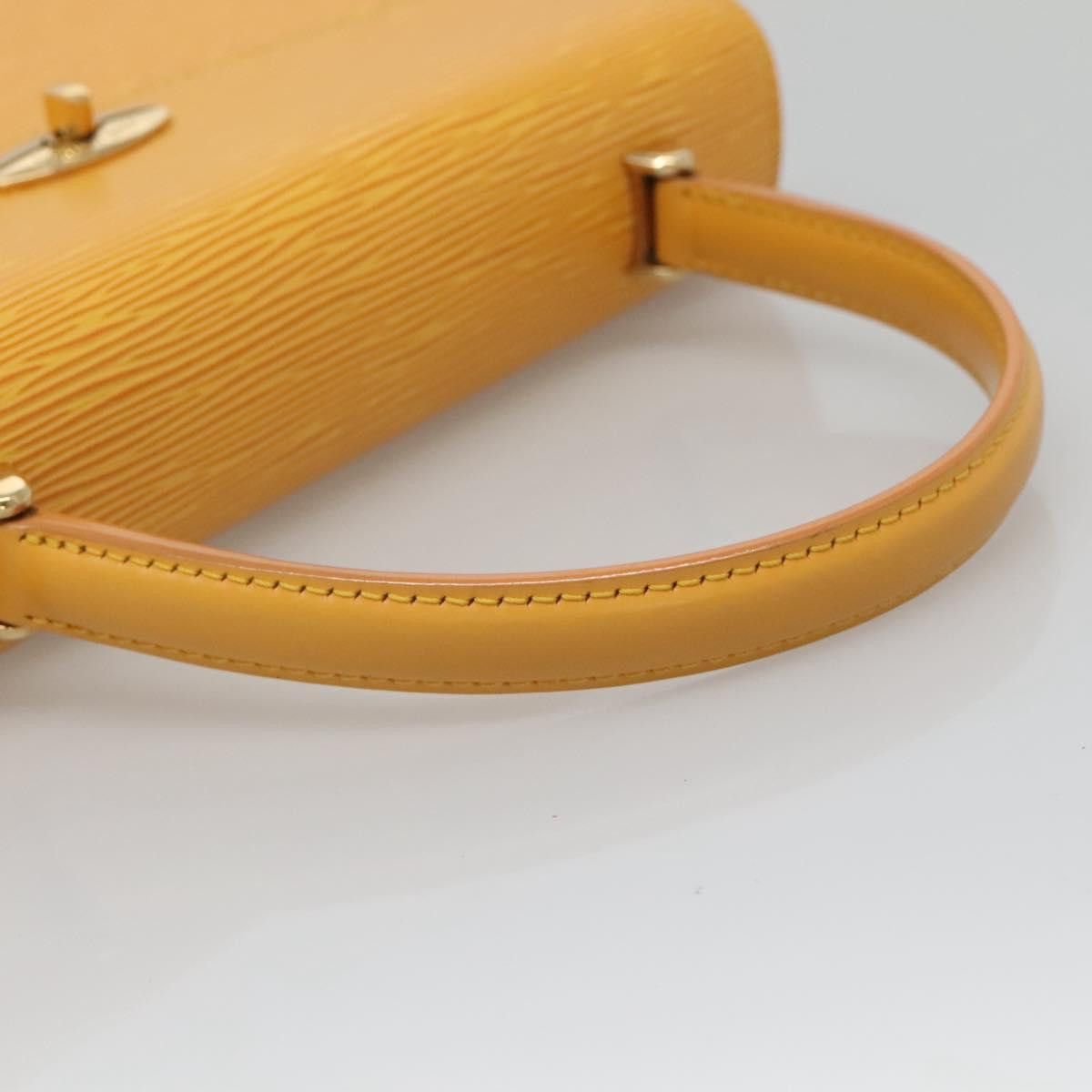 Louis Vuitton LOUIS VUITTON Epi Malesherbes Hand Bag Tassili Yellow Jonne Size ONE SIZE - 7 Thumbnail
