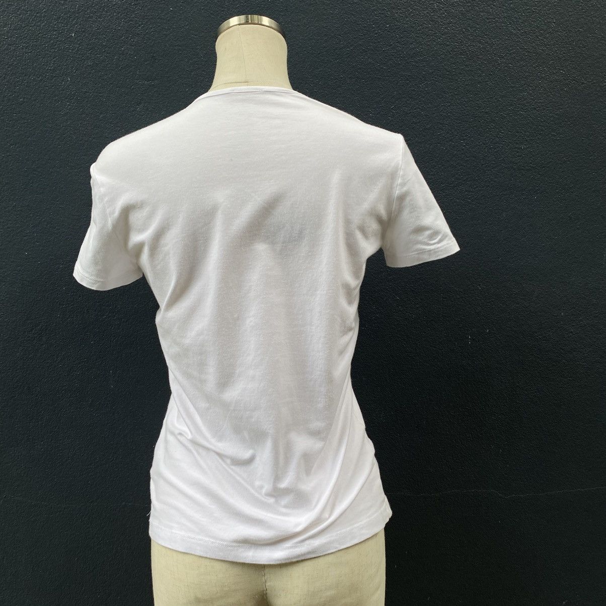 John Galliano John Galliano Y2K White Embellished Galliano Skull Tee Size S / US 4 / IT 40 - 5 Thumbnail