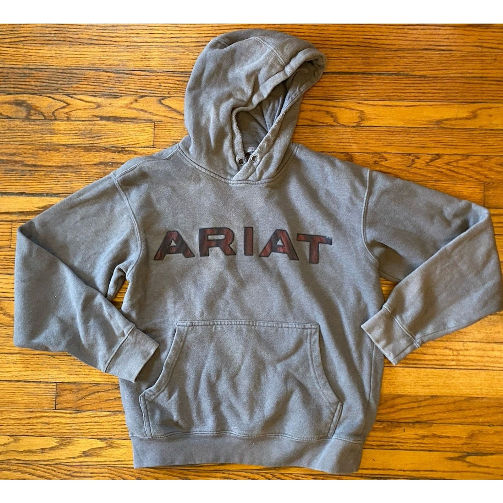 Ariat Ariat Gray Hoodie Sweatshirt Men’s Small Size US S / EU 44-46 / 1 - 1 Thumbnail