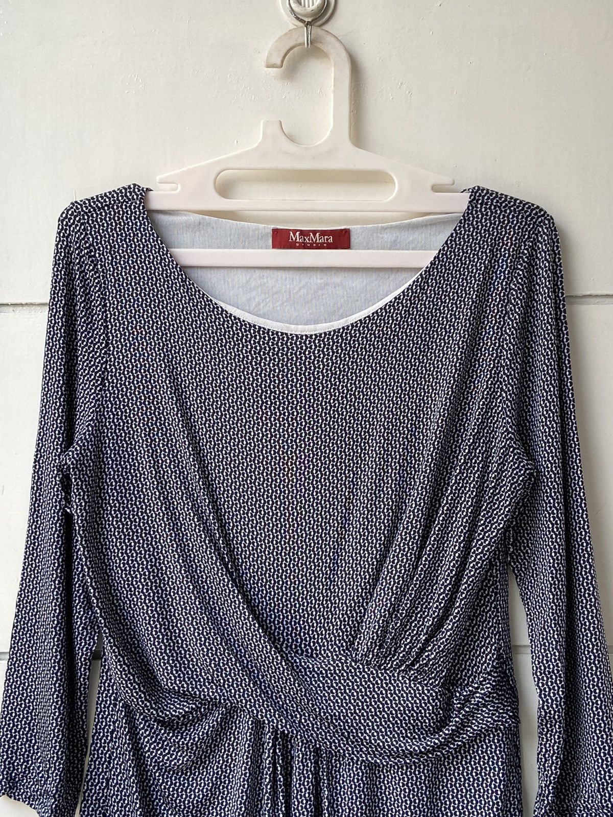 Max Mara MAX MARA STUDIO Motive T-shirt Size XXS / US 00 / IT 34 - 2 Thumbnail