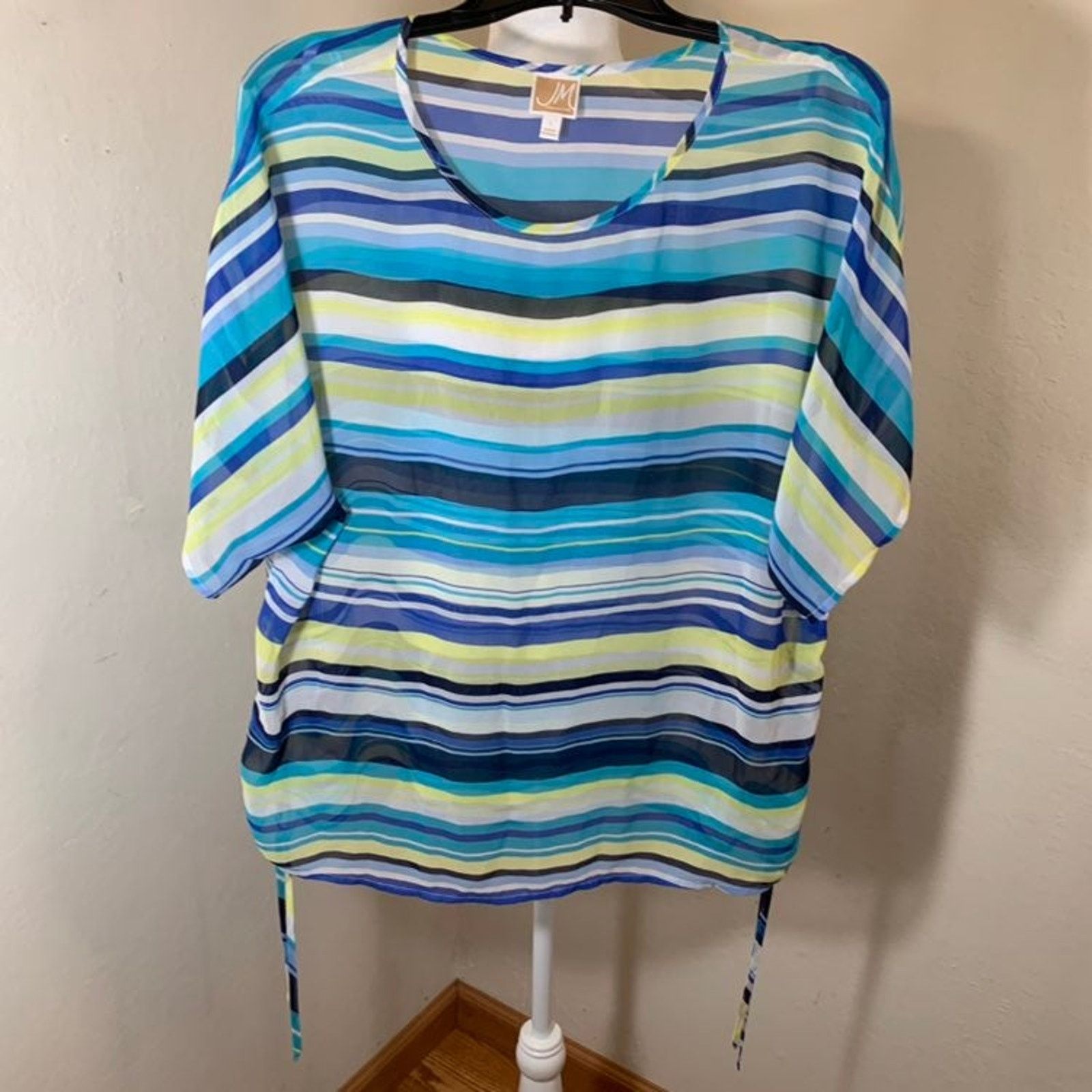 Other Women top blue color size L Size L / US 10 / IT 46 - 3 Thumbnail
