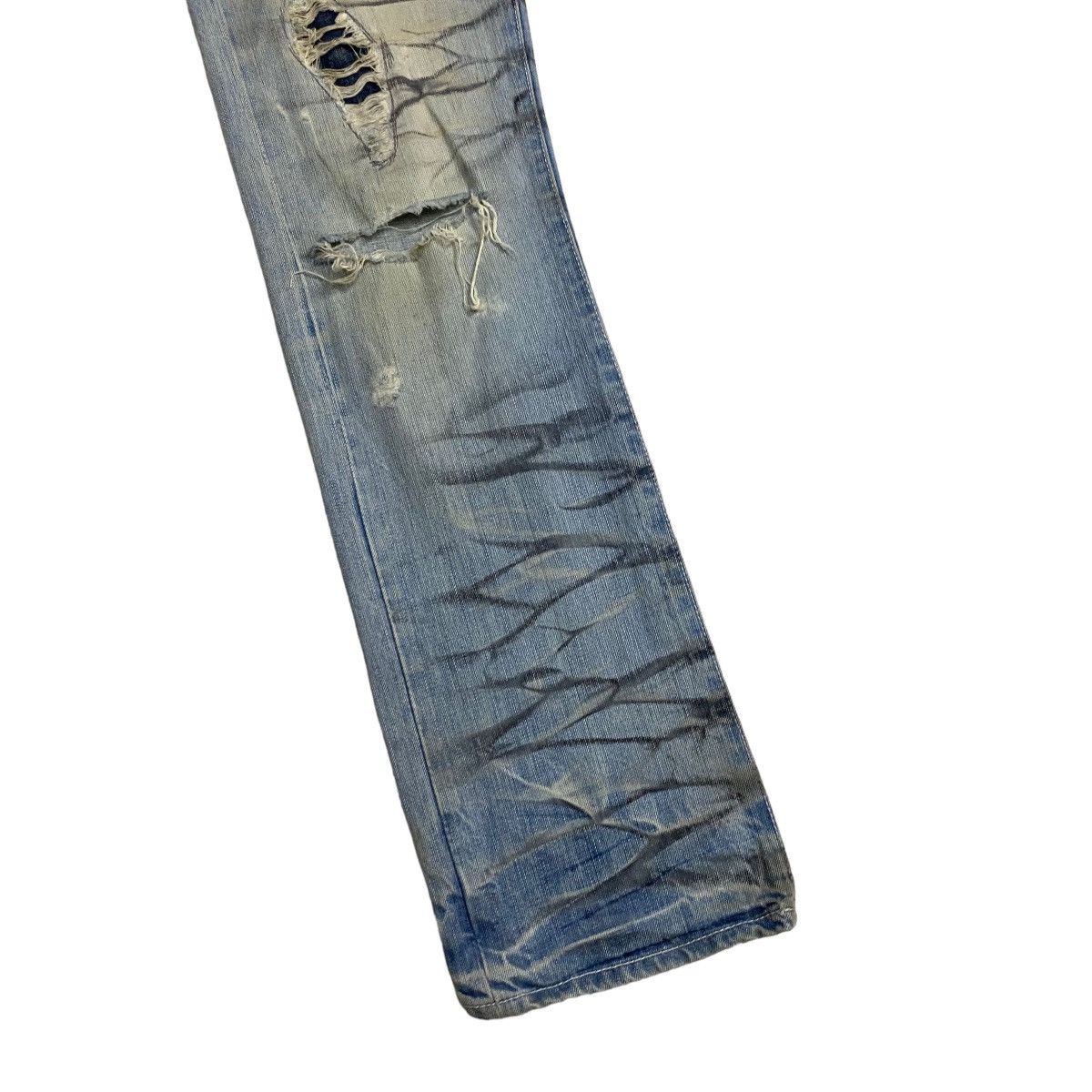 Japanese Brand × semanticdesign Semantic Design Punk style distressed denim Size US 30 / EU 46 - 12 Thumbnail