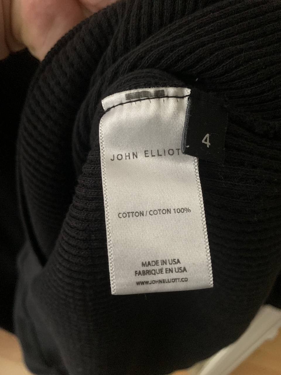 John Elliott JOHN ELLIOTT RAGLAN SLEEVE THERMAL CREWNECK PULLOVER Size US XL / EU 56 / 4 - 5 Thumbnail