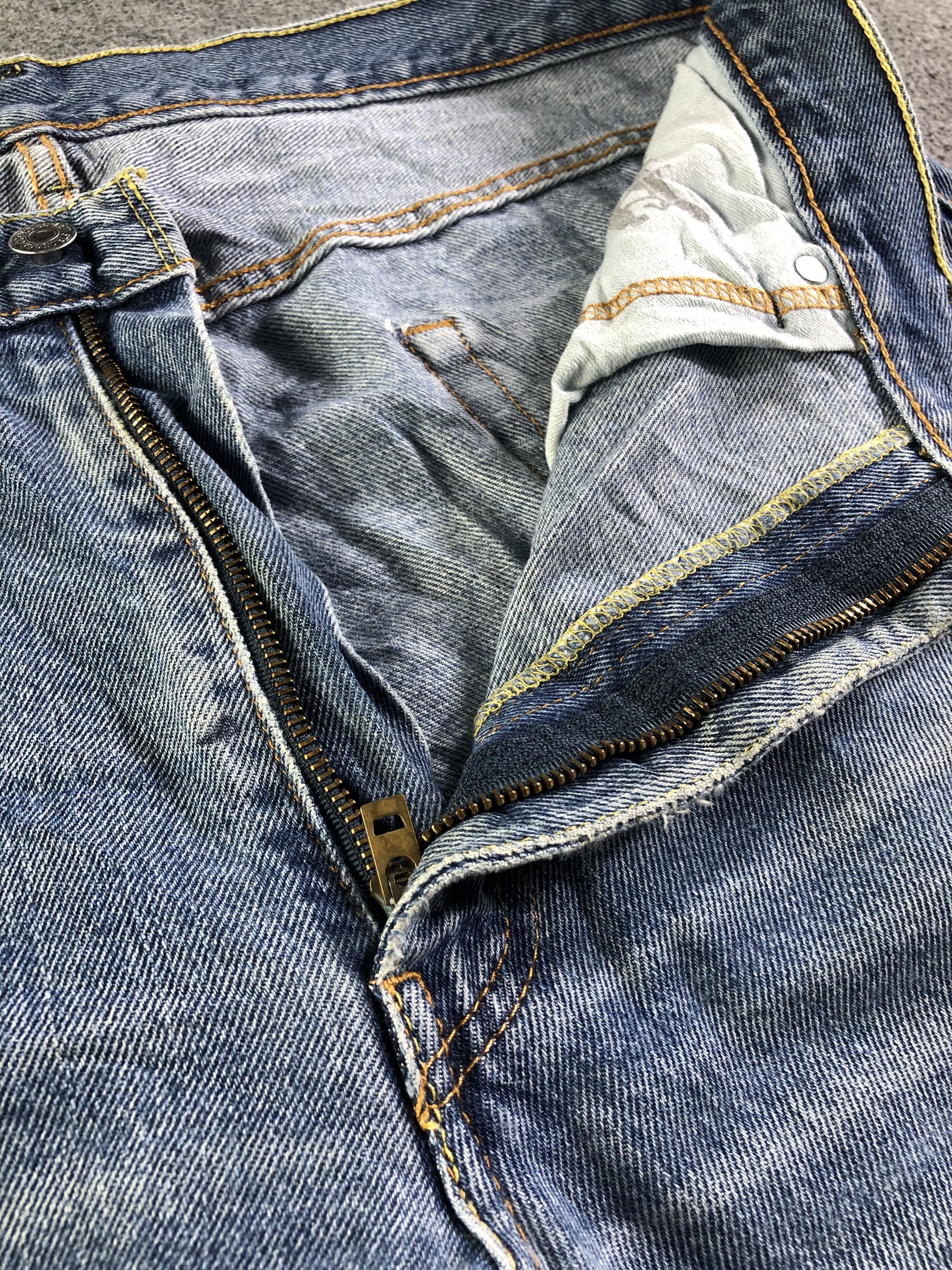 Levi's Vintage Blue Wash Levis 550 Jeans-J4234 Size US 37 - 8 Thumbnail