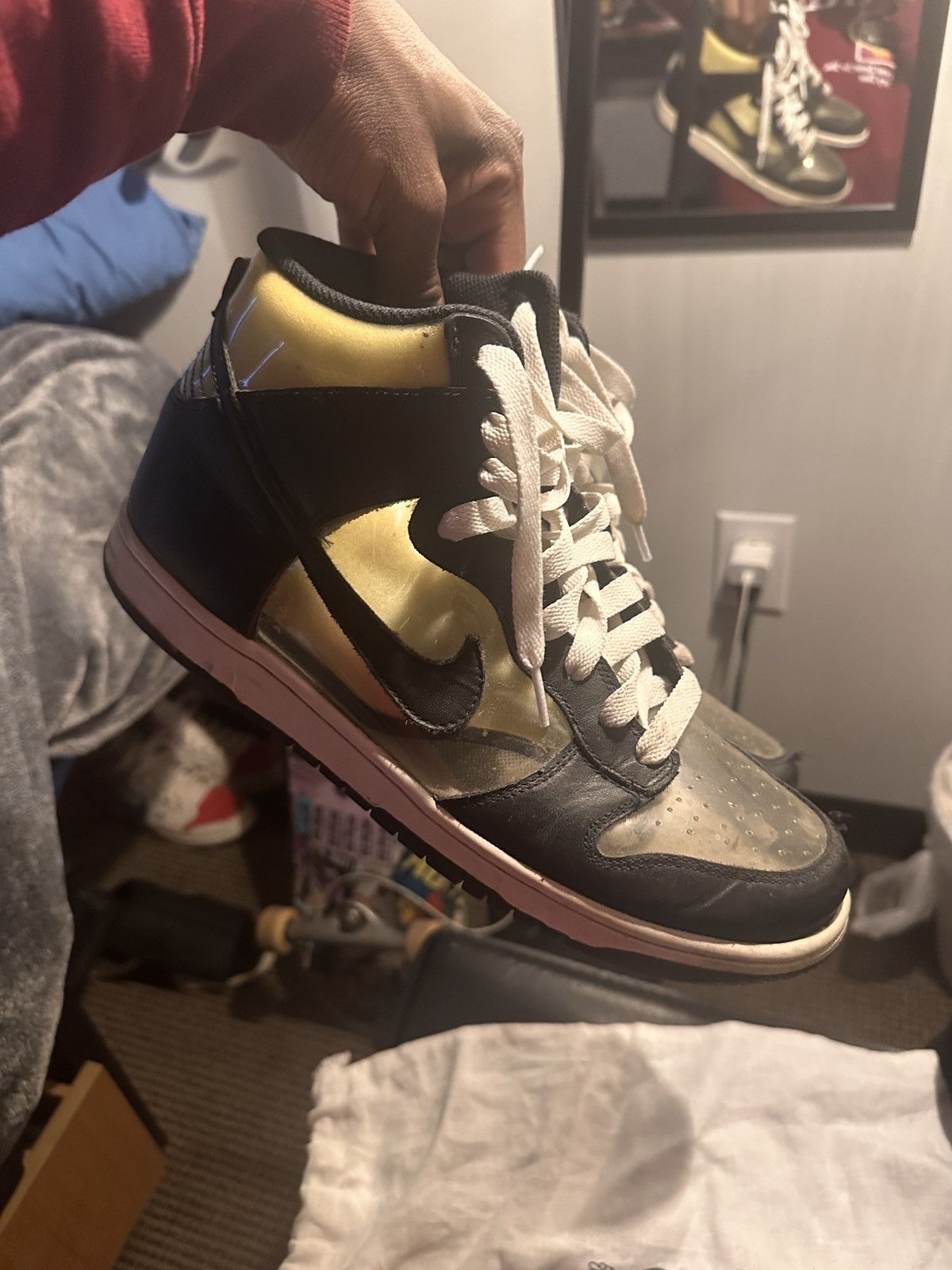 Comme des Garcons × Comme des Garcons Homme Plus × Nike Iconic CDG Nike PVC/Clear Dunk Size US 11 / EU 44 - 1 Thumbnail