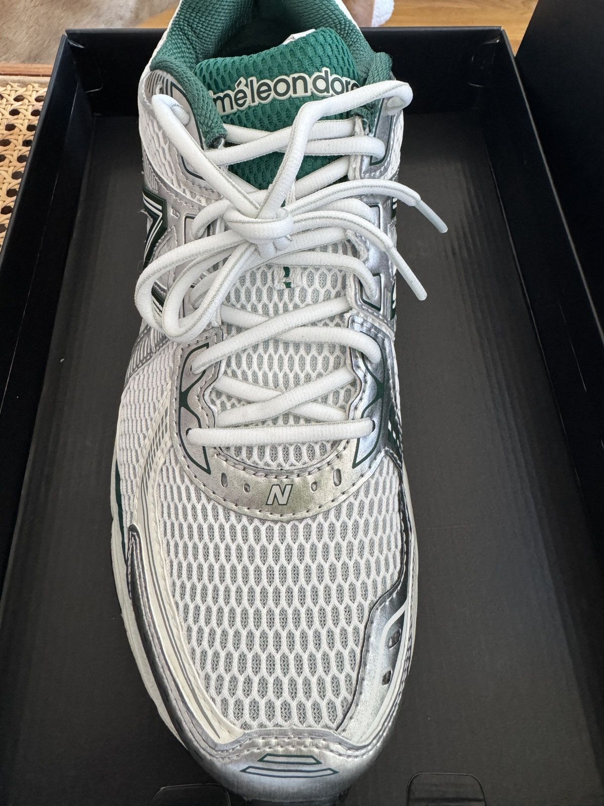 Aime Leon Dore × New Balance Aime Leon Dore x New Balance 860v2 White/Green - Size 12 Size US 12 / EU 45 - 2 Thumbnail