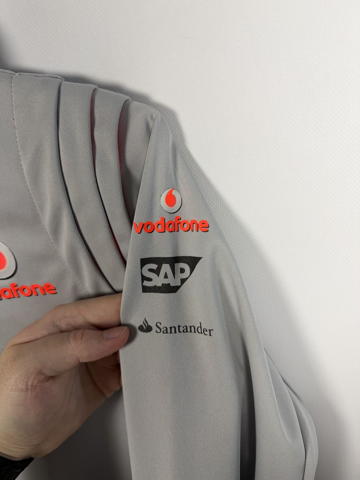 Formula 1 Vodafone McLaren Mercedes Benz Formula 1 Racing Jacket Sz S Size S / US 4 / IT 40 - 8 Thumbnail