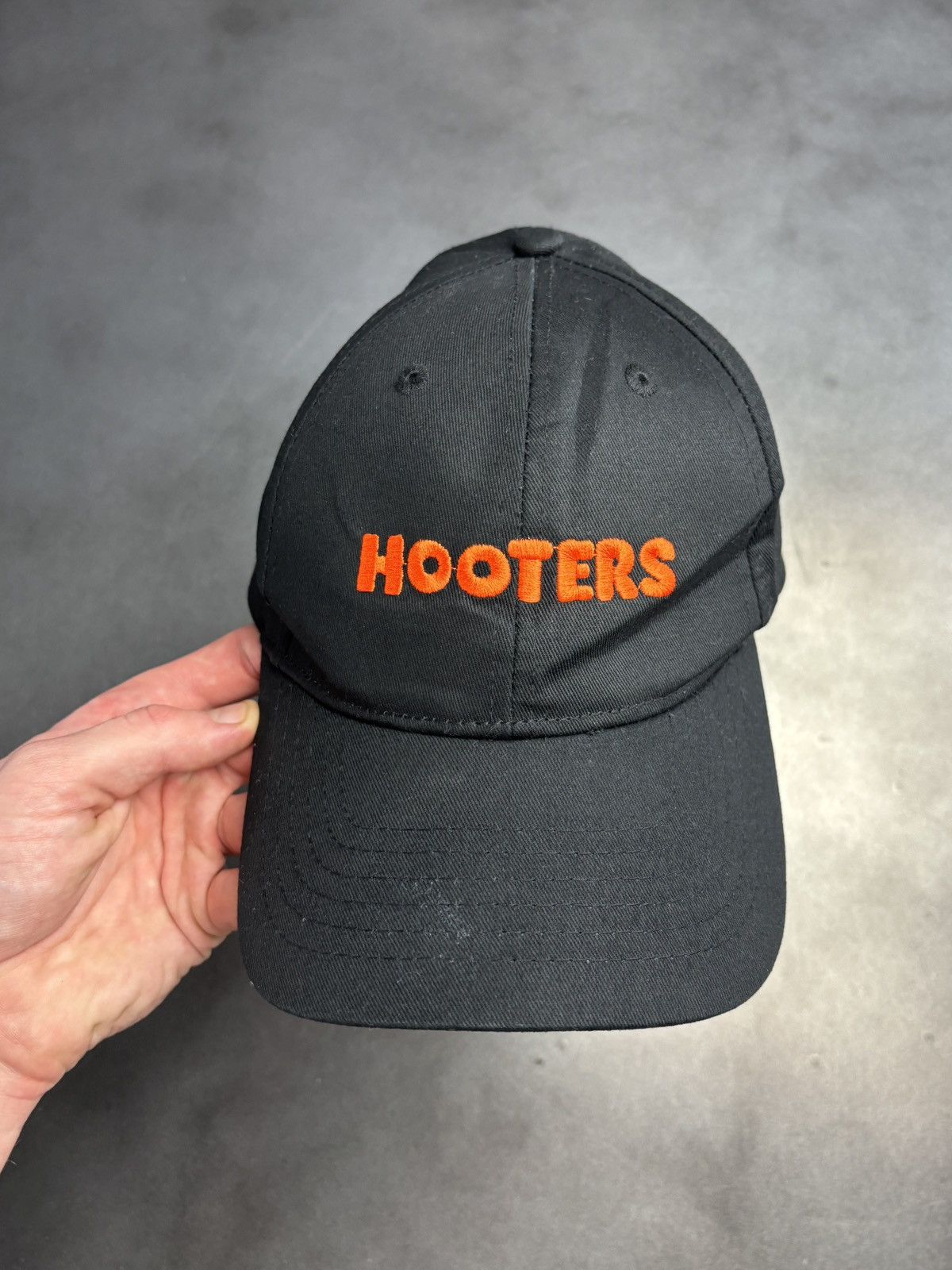 Vintage Vintage Hooters Hat 1990s 2000s Velcro Strap Back Y2K Sports Size ONE SIZE - 12 Thumbnail
