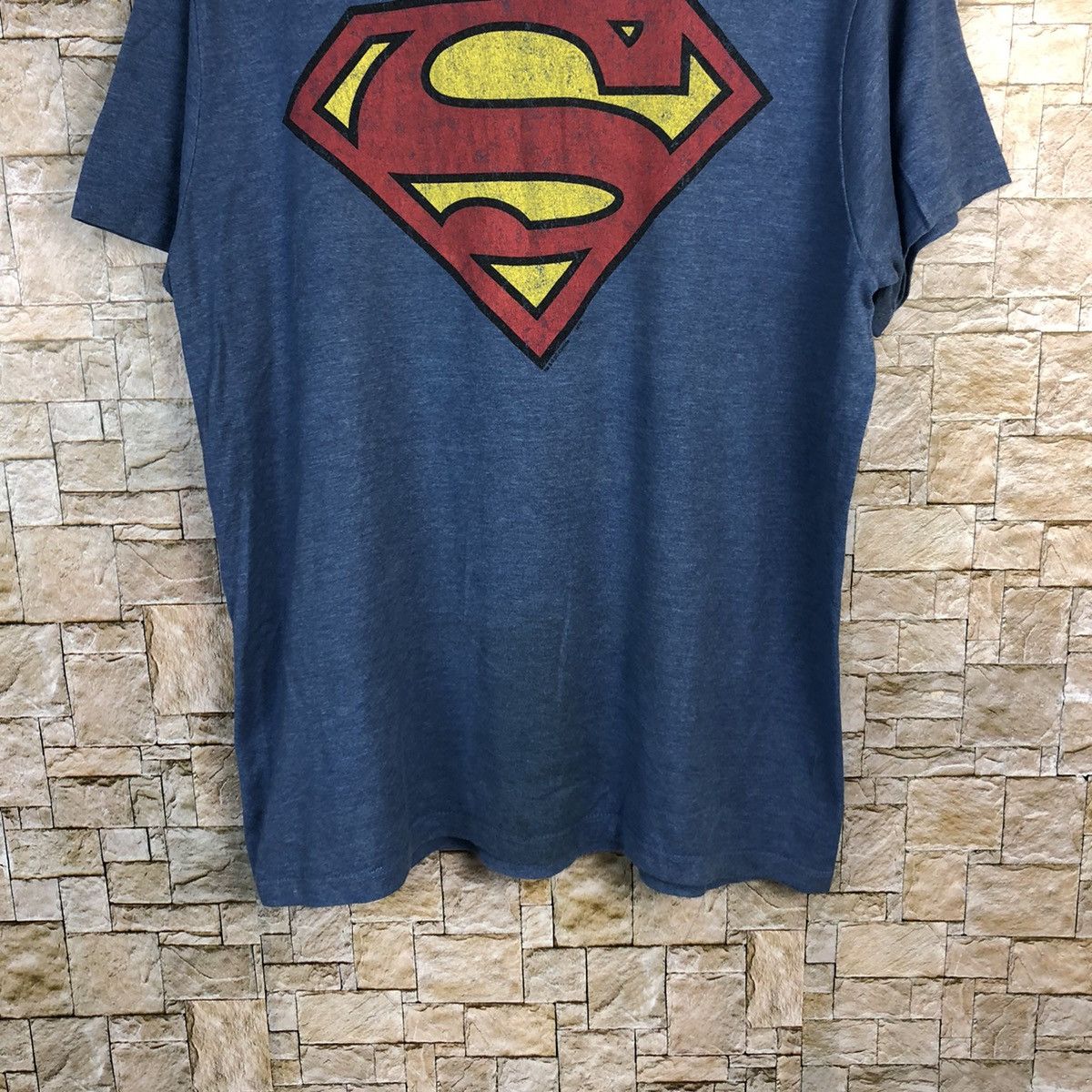 Japanese Brand × Marvel Comics Superman Blue T-Shirt #A549 Size US L / EU 52-54 / 3 - 3 Thumbnail