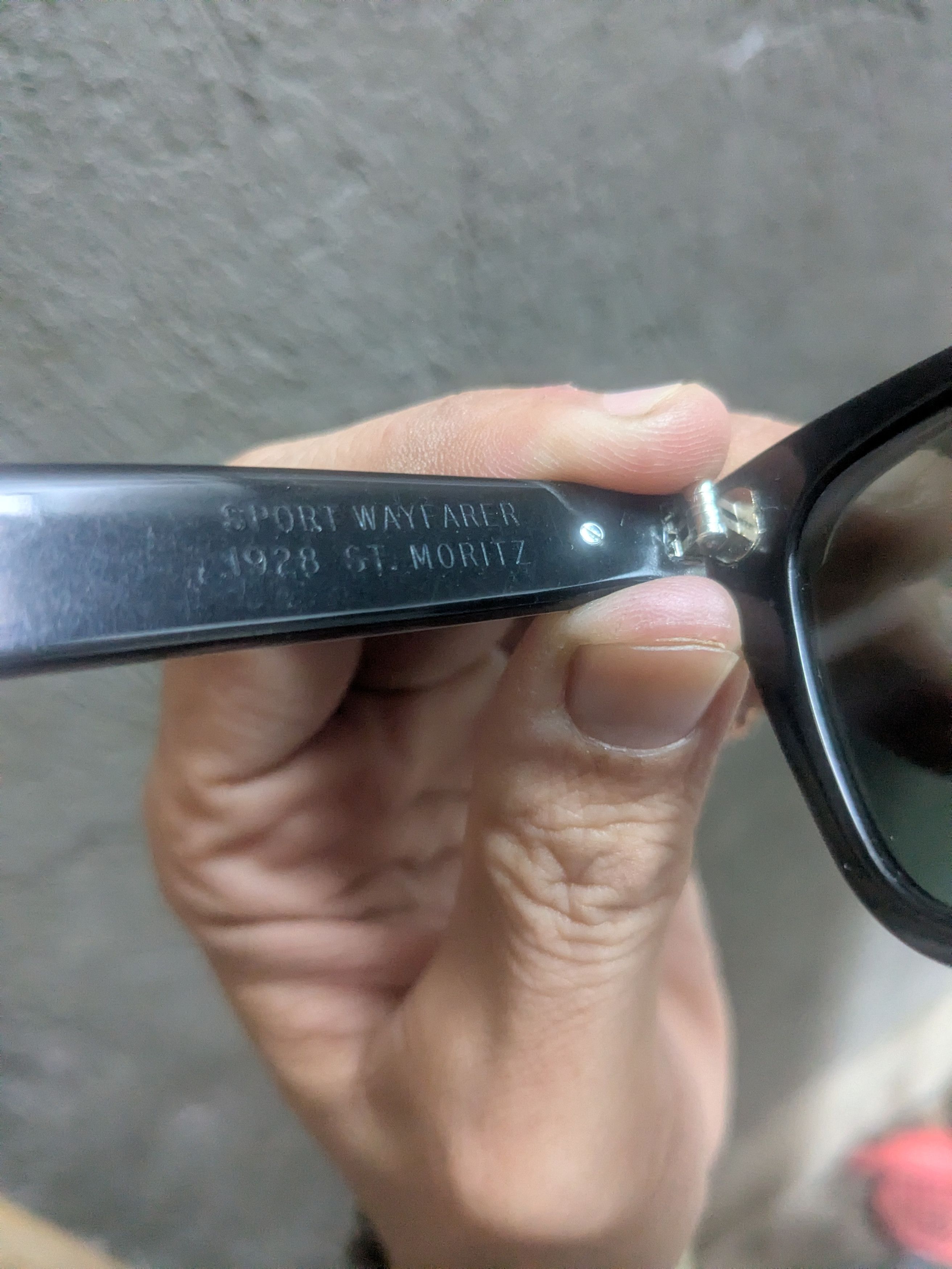 RayBan Rayban b&l Winter Olympics st Moritz 1928 wayfarer Size ONE SIZE - 6 Thumbnail