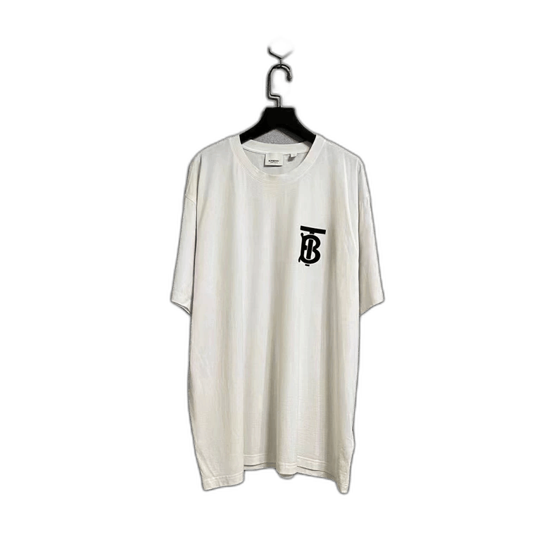 Burberry Burberry TB Logo White Short Sleeve T-shirt-yf Size US L / EU 52-54 / 3 - 1 Thumbnail