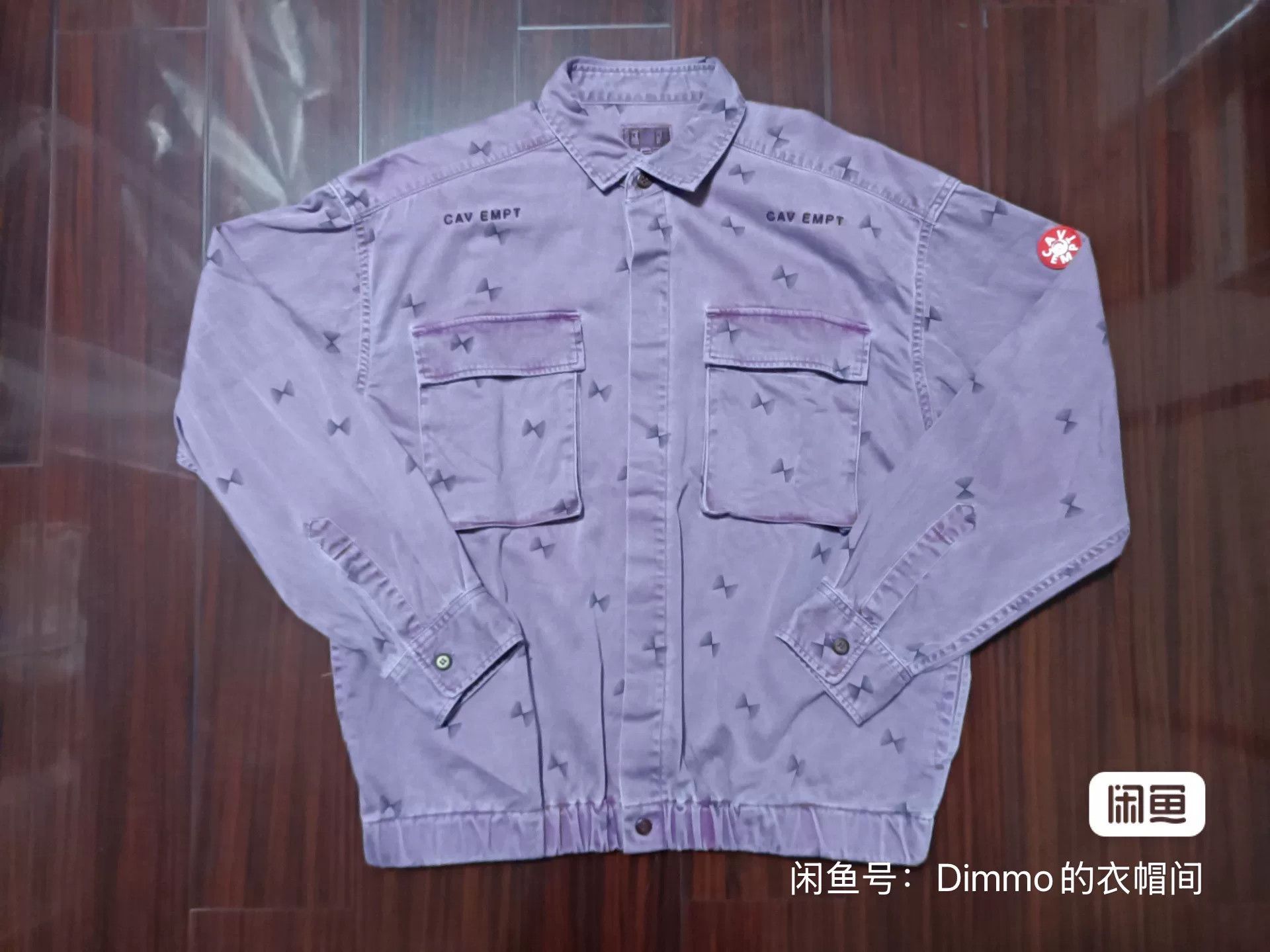 Cav Empt CAVEMPT 20AW Allover Print Washed Jacket Size US L / EU 52-54 / 3 - 1 Thumbnail
