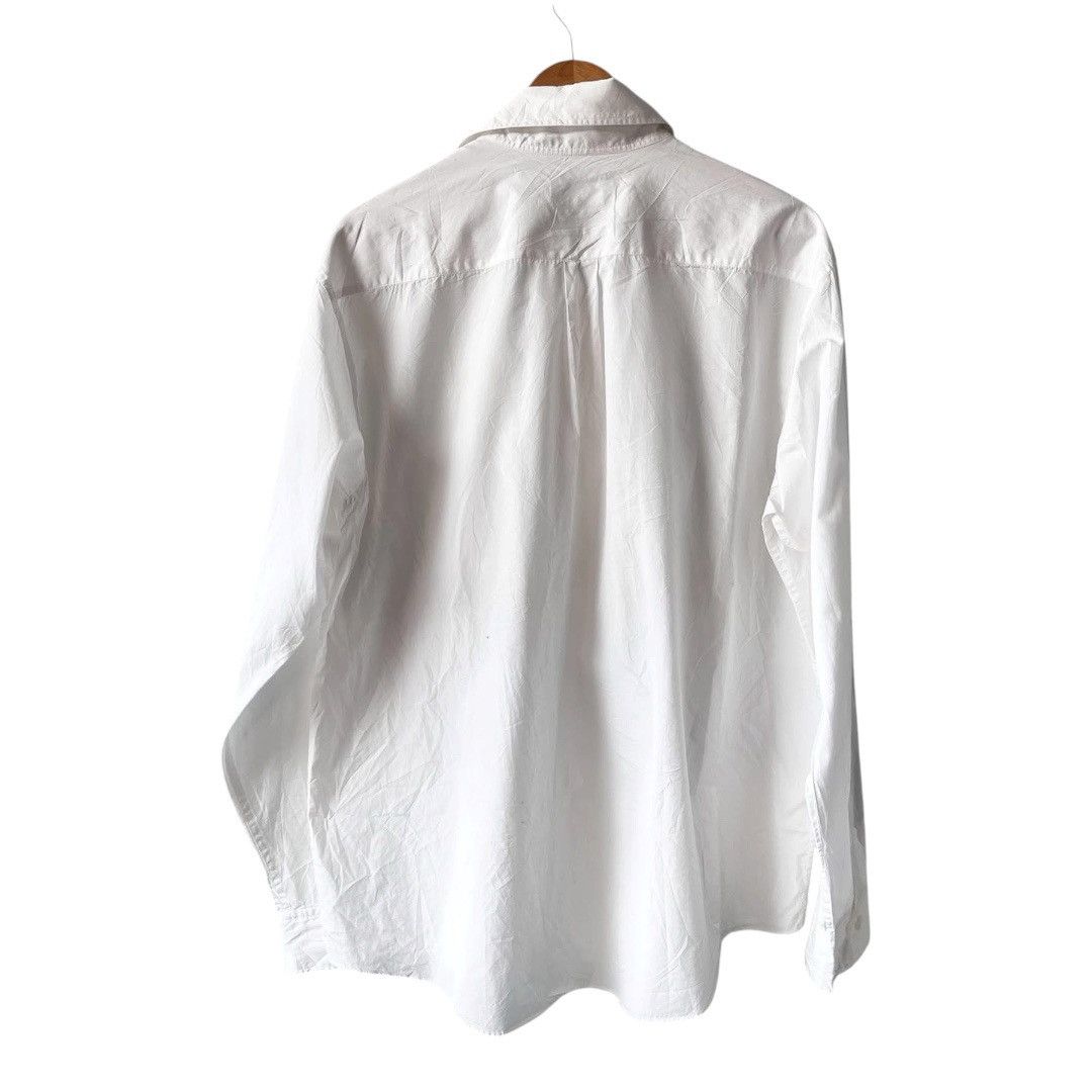 Yohji Yamamoto 🔥Archived Aw95 Yohji Yamamoto Pour Homme Half Zip Shirt Size US M / EU 48-50 / 2 - 7 Thumbnail
