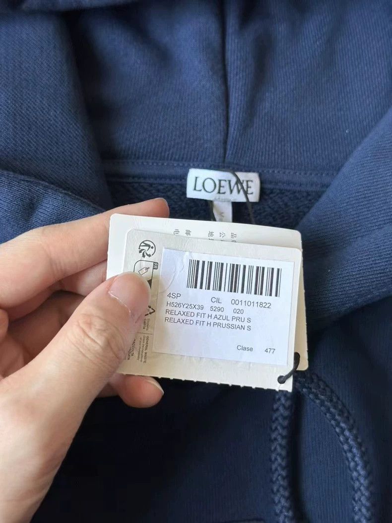 Loewe LOEWE Embroidered logo hoodie Size S / US 4 / IT 40 - 2 Thumbnail